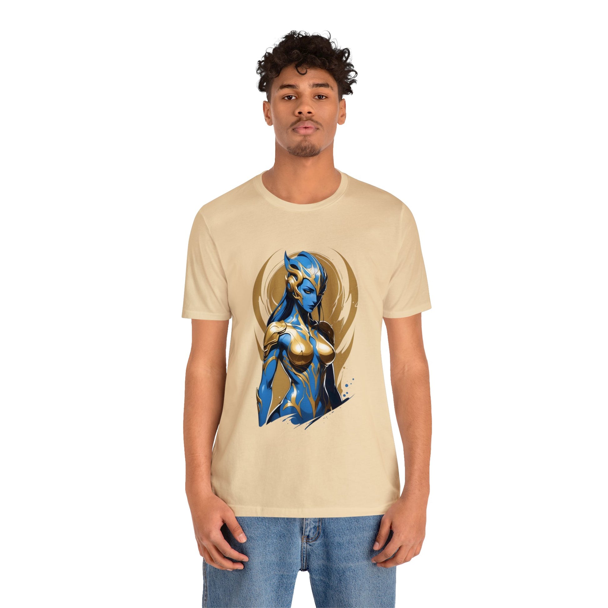 Kǎtōng Piàn - The Lotus Collection - Erzilia - Unisex Jersey Short Sleeve Tee Printify