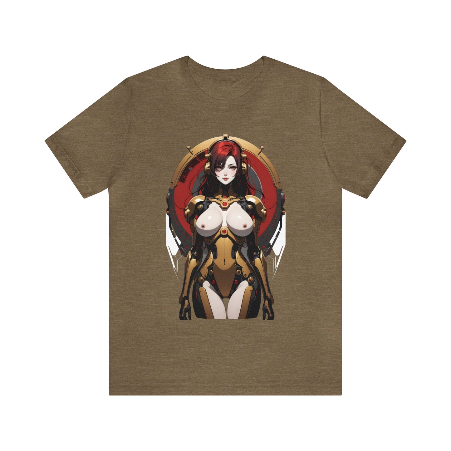 Kǎtōng Piàn - Mecha Girl Collection - Eliana - Unisex Jersey Short Sleeve Tee Printify