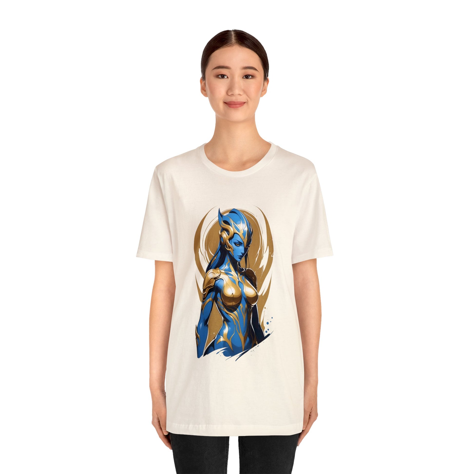 Kǎtōng Piàn - The Lotus Collection - Erzilia - Unisex Jersey Short Sleeve Tee Printify