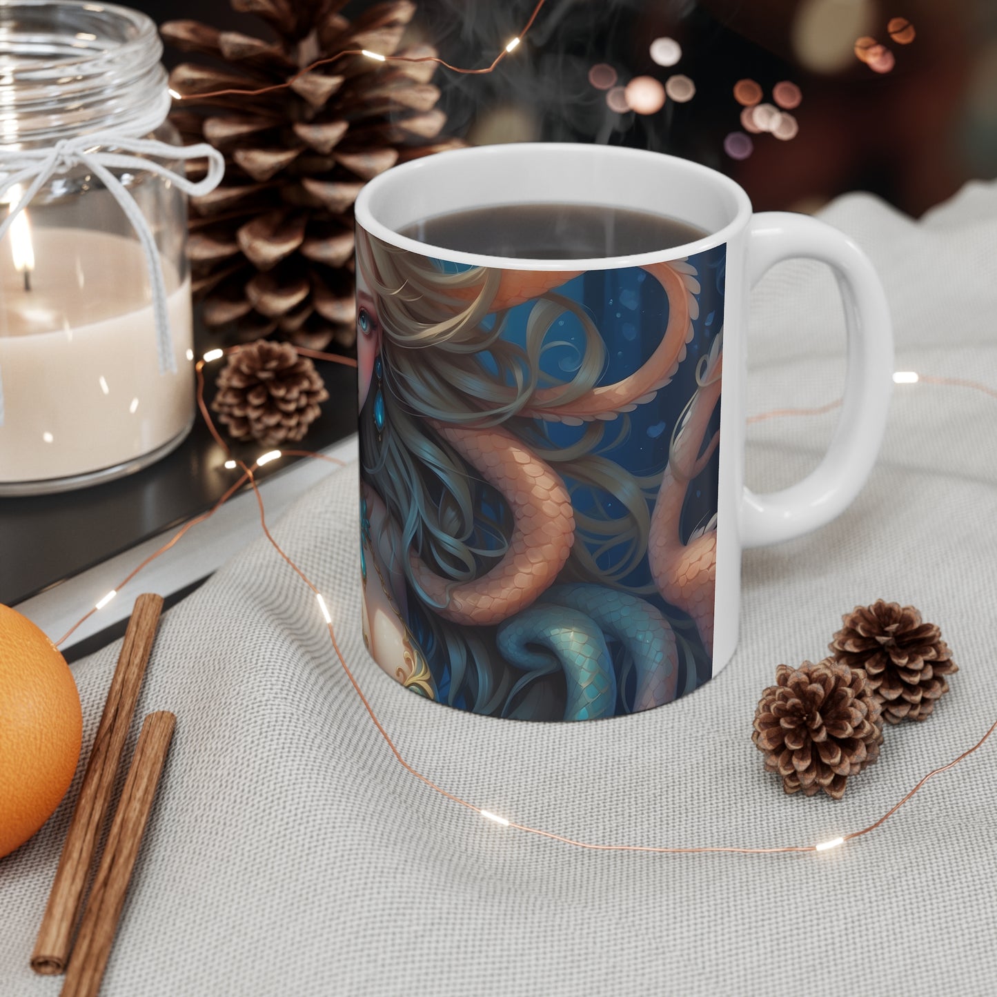 Kǎtōng Piàn - Mermaid Collection - 013 - Ceramic Mug Printify