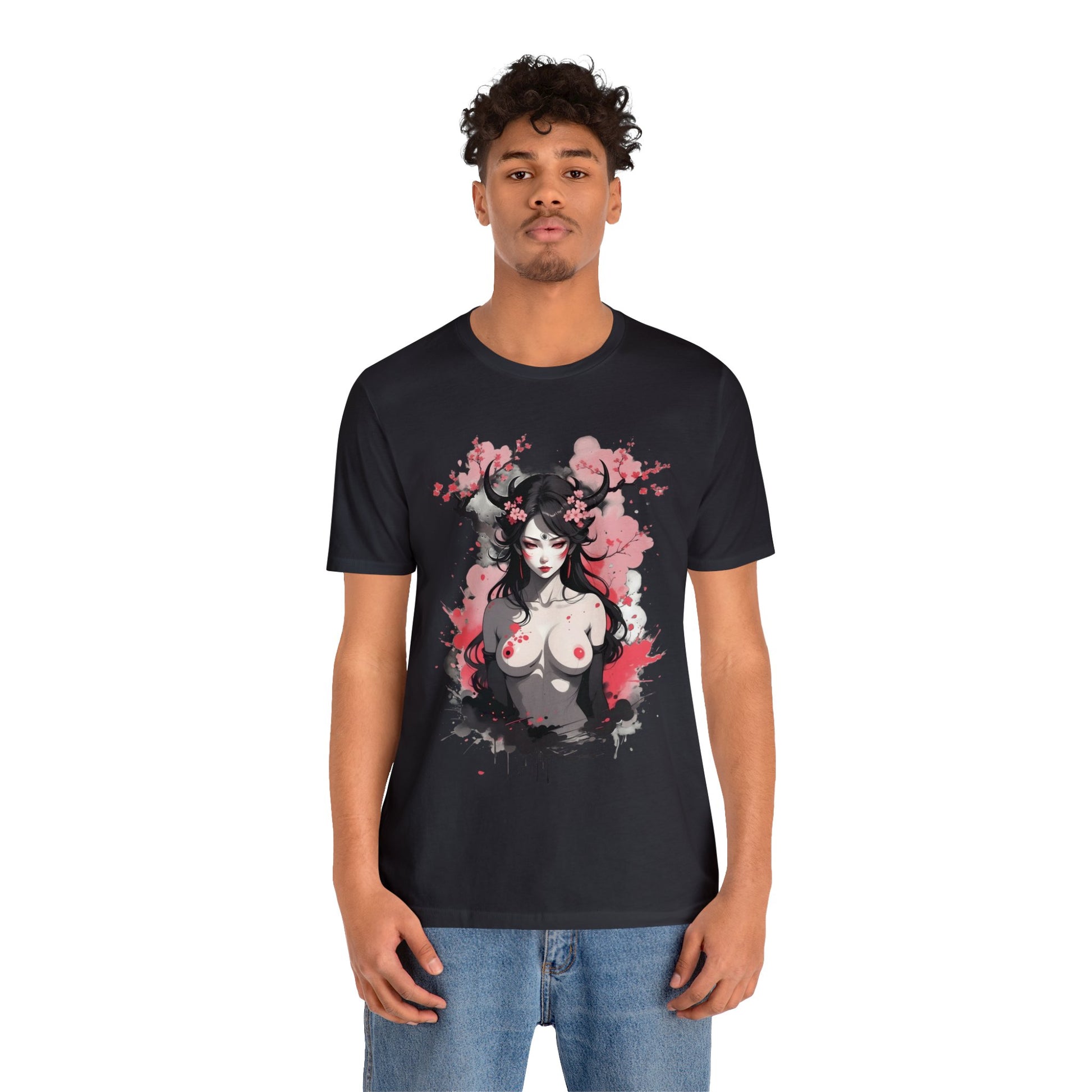 Kǎtōng Piàn - Oni Collection - Ajatar - Unisex Jersey Short Sleeve Tee Printify