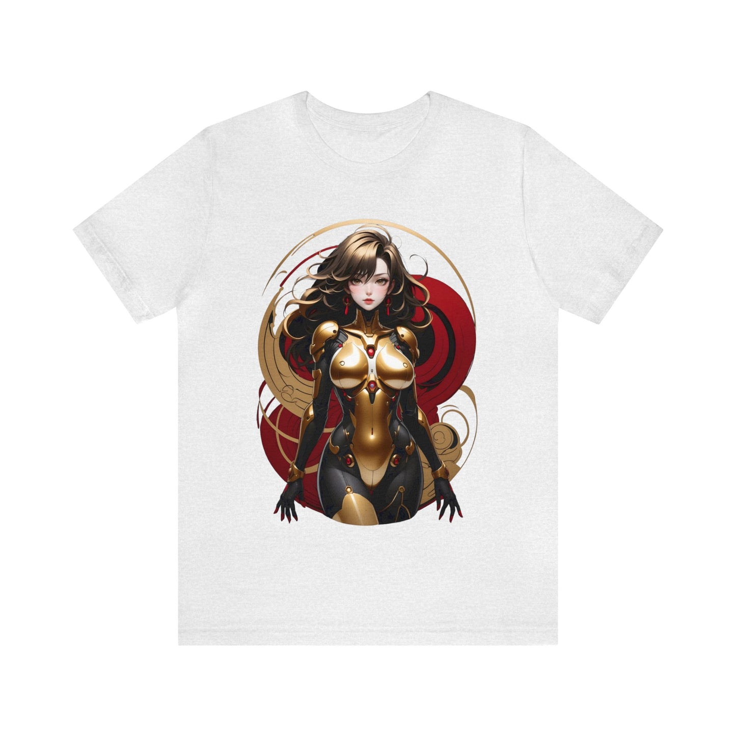 Kǎtōng Piàn - Mecha Girl Collection - Ava - Unisex Jersey Short Sleeve Tee Printify