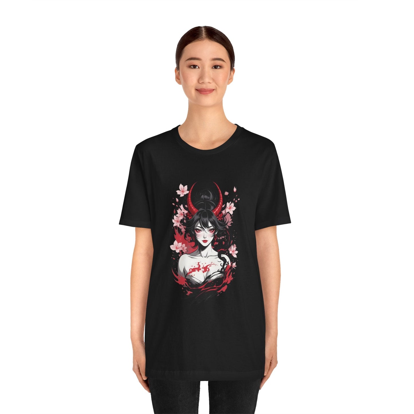 Kǎtōng Piàn - Oni Collection - Lamia - Unisex Jersey Short Sleeve Tee Printify