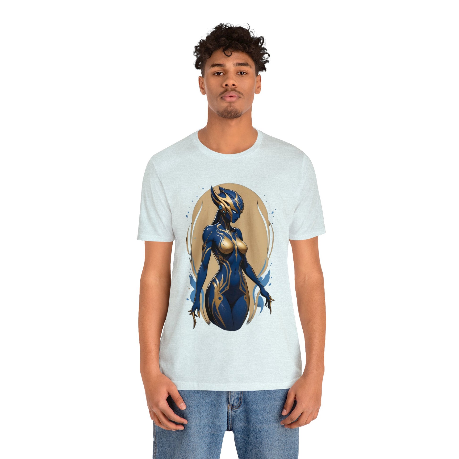 Kǎtōng Piàn - The Lotus Collection - Guinevere - Unisex Jersey Short Sleeve Tee Printify