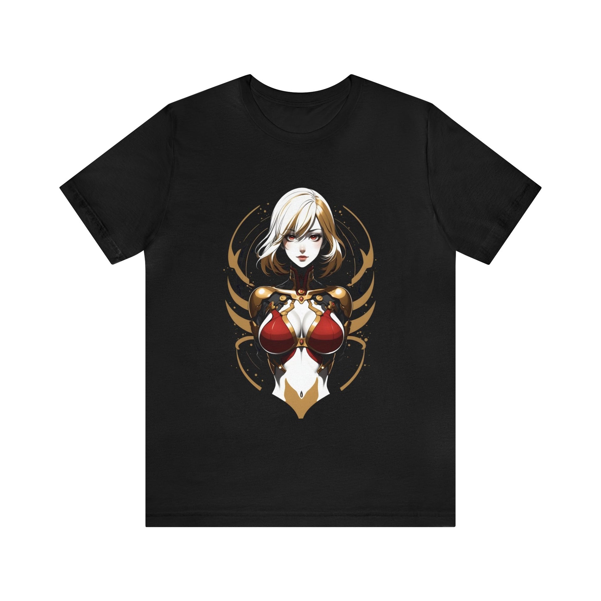 Kǎtōng Piàn - Mecha Girl Collection - Chloé - Unisex Jersey Short Sleeve Tee Printify