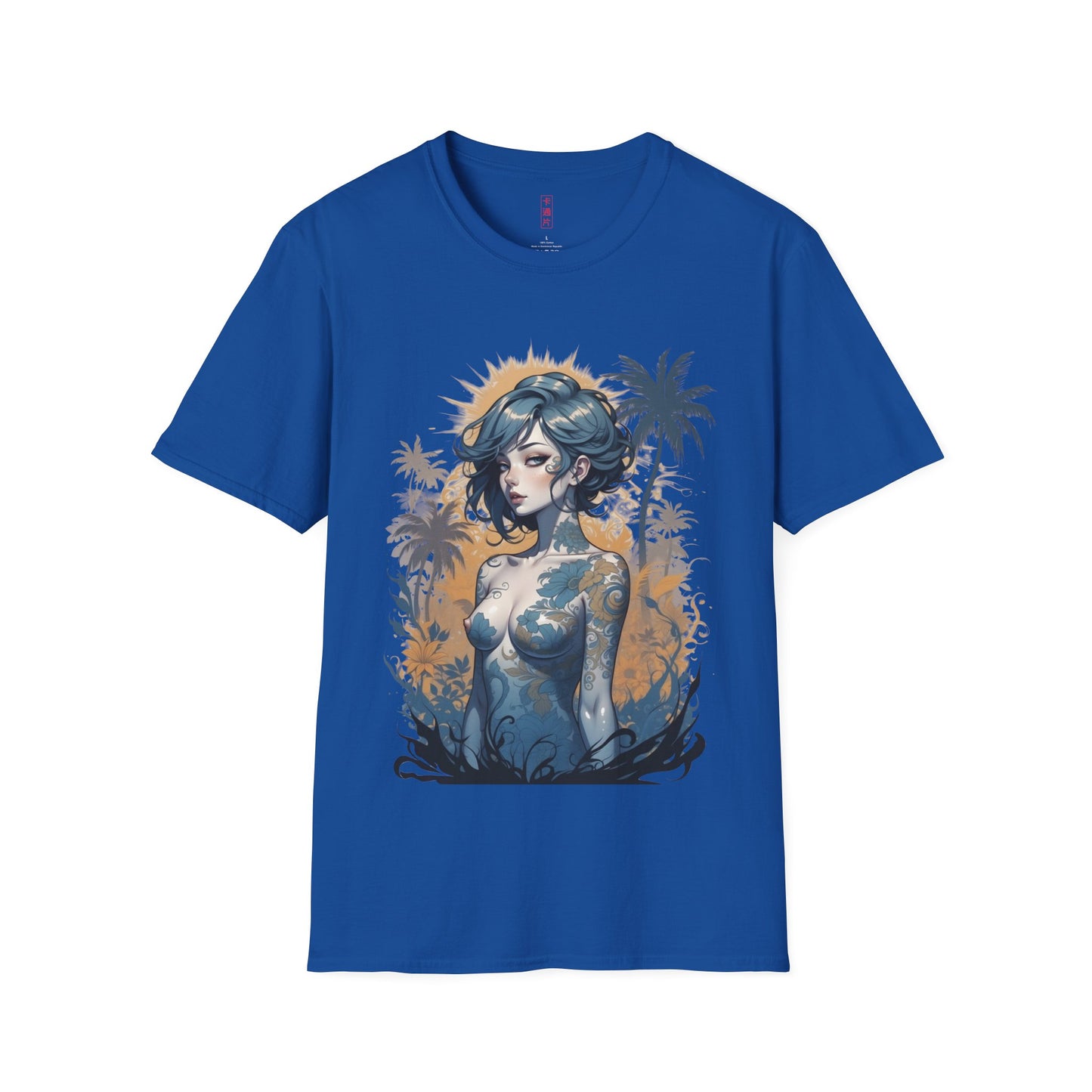 Kǎtōng Piàn - California Love Collection - 036 - Unisex Softstyle T-Shirt Printify