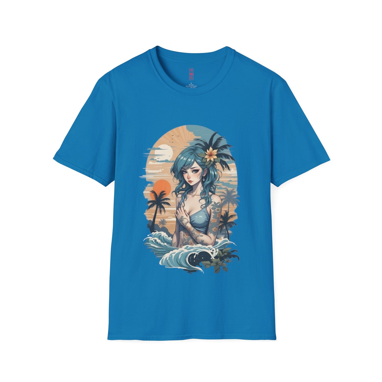 Kǎtōng Piàn - California Love Collection - 004 - Unisex Softstyle T-Shirt Printify