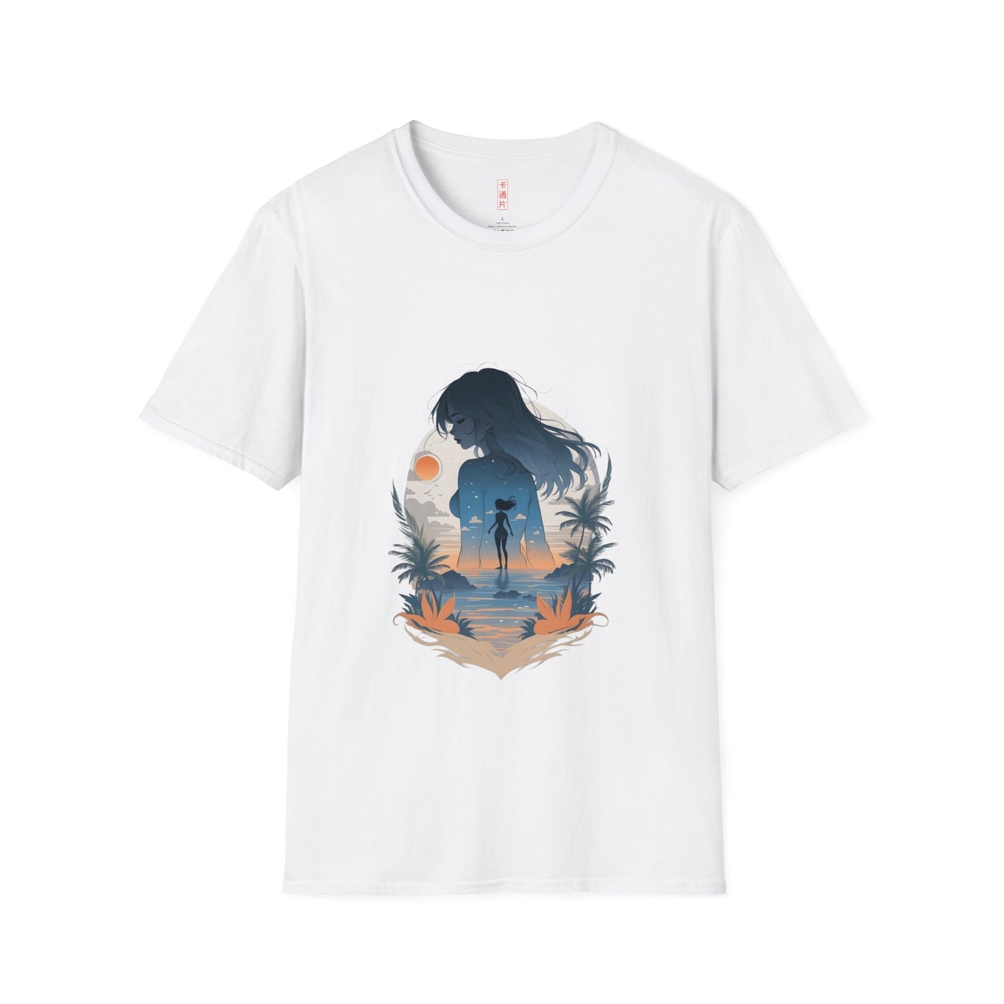 Kǎtōng Piàn - California Love Collection - 026 - Unisex Softstyle T-Shirt Printify