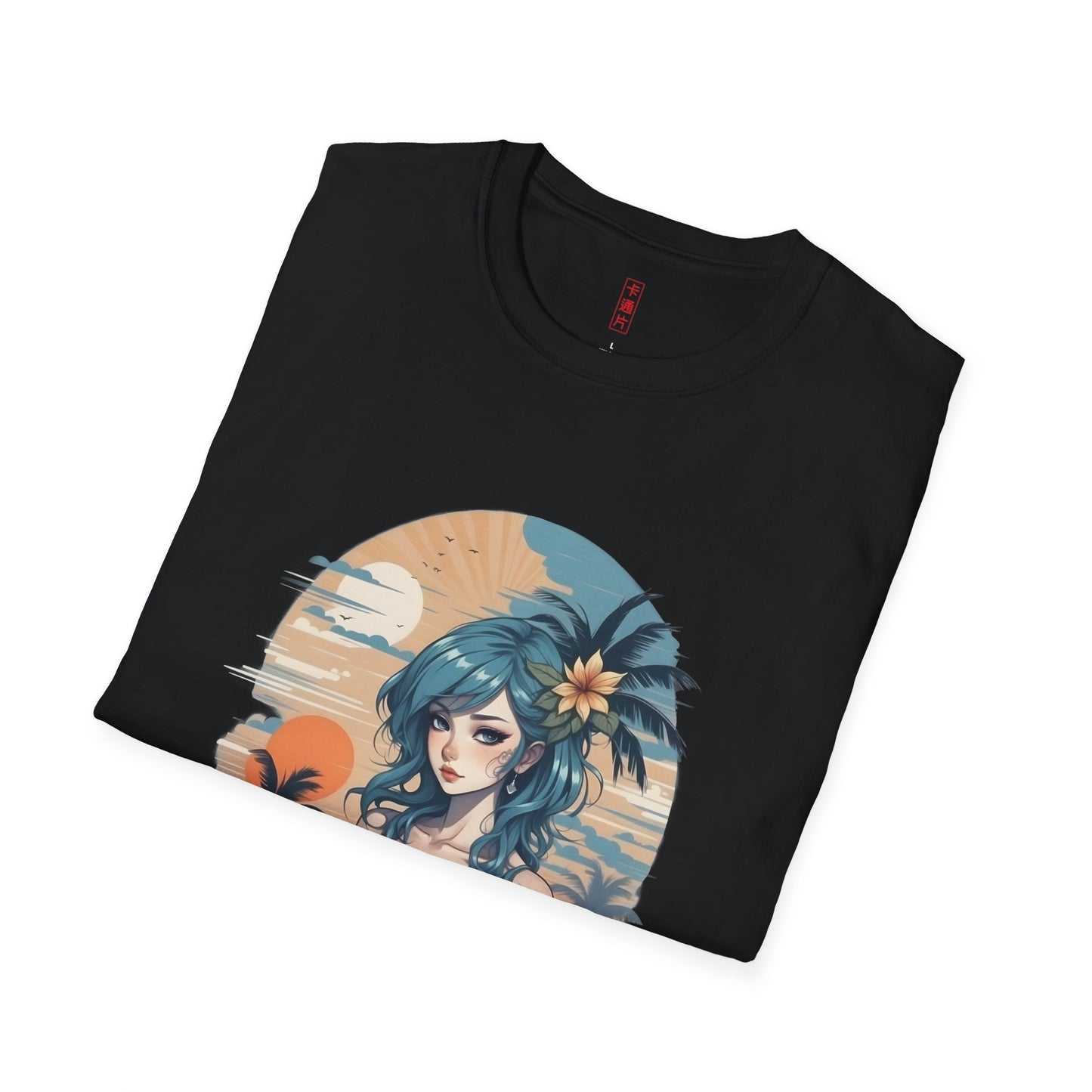 Kǎtōng Piàn - California Love Collection - 004 - Unisex Softstyle T-Shirt Printify