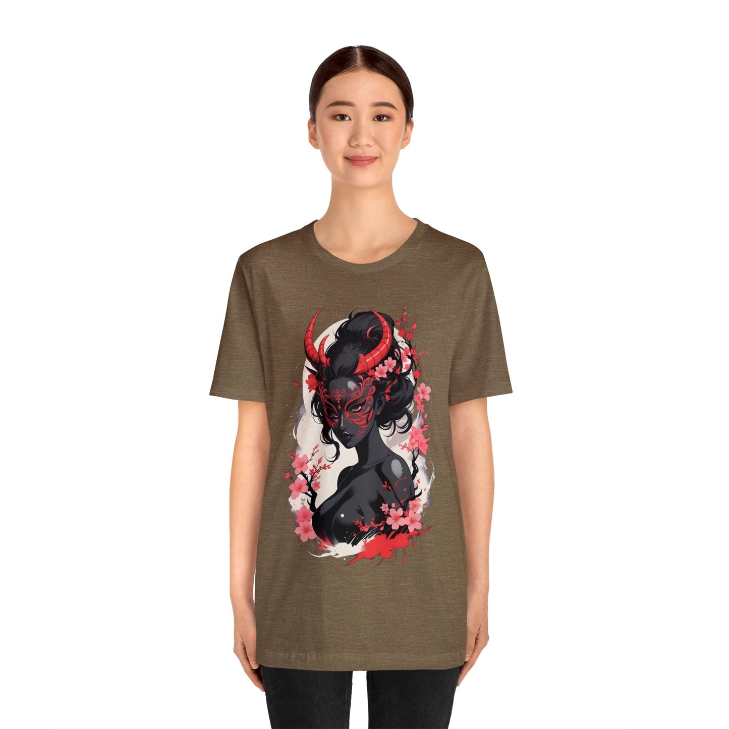 Kǎtōng Piàn - Oni Collection - Ammit - Unisex Jersey Short Sleeve Tee Printify