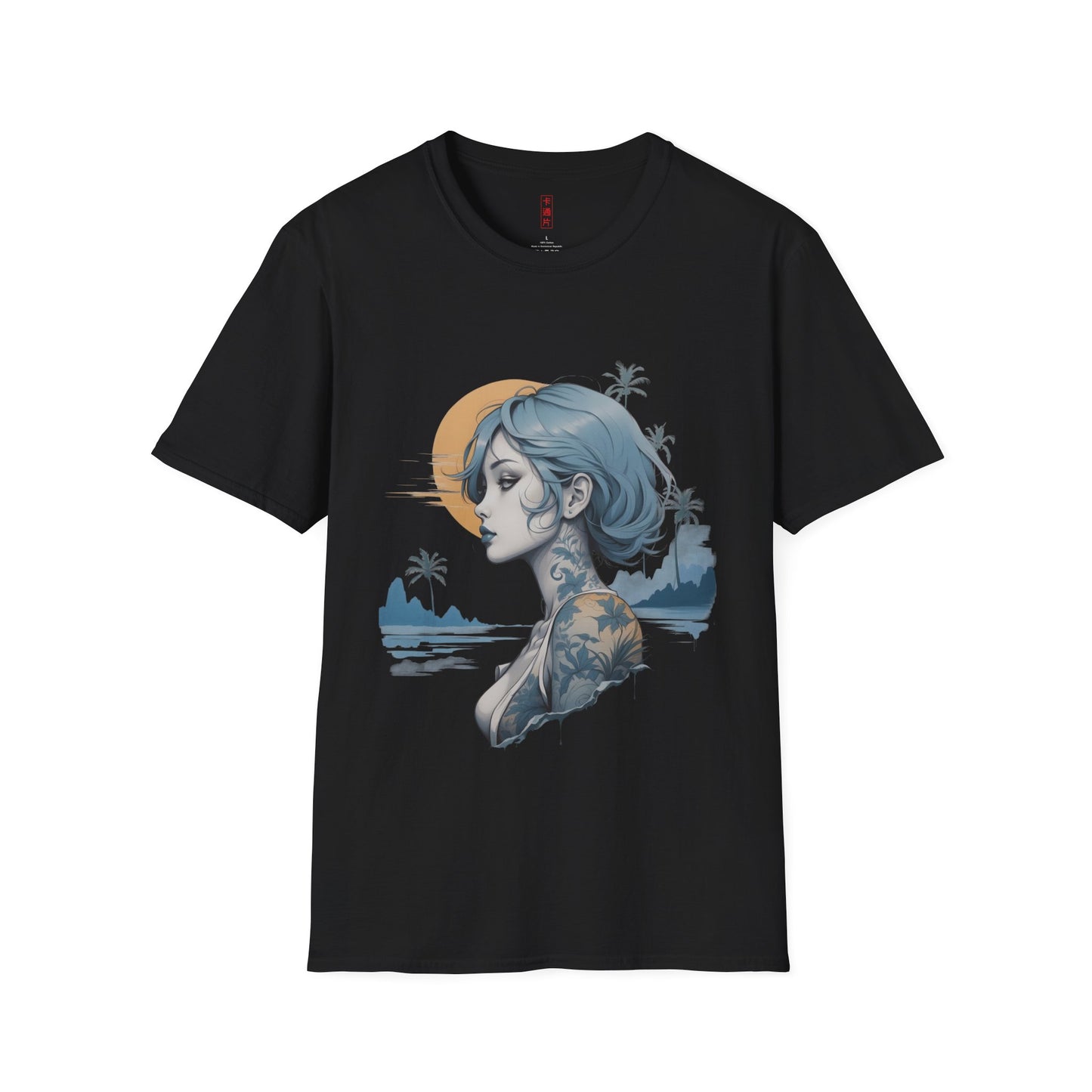 Kǎtōng Piàn - California Love Collection - 038 - Unisex Softstyle T-Shirt Printify