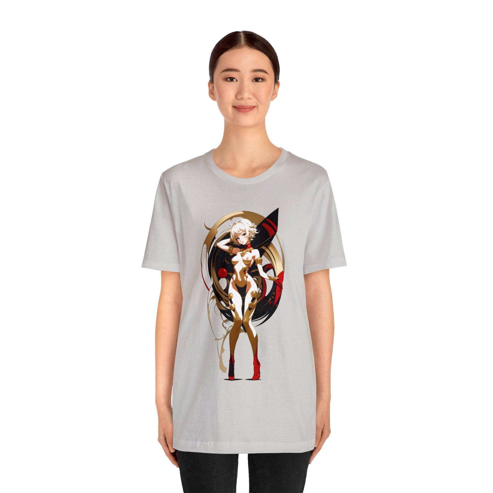 Kǎtōng Piàn - Mecha Girl Collection - Alice - Unisex Jersey Short Sleeve Tee Printify