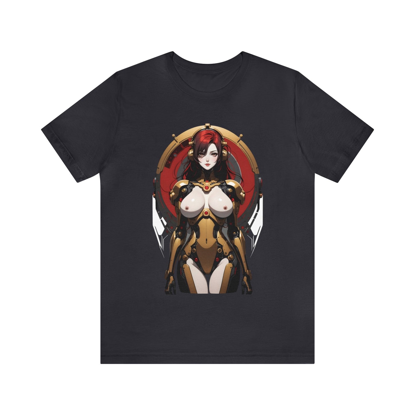 Kǎtōng Piàn - Mecha Girl Collection - Eliana - Unisex Jersey Short Sleeve Tee Printify
