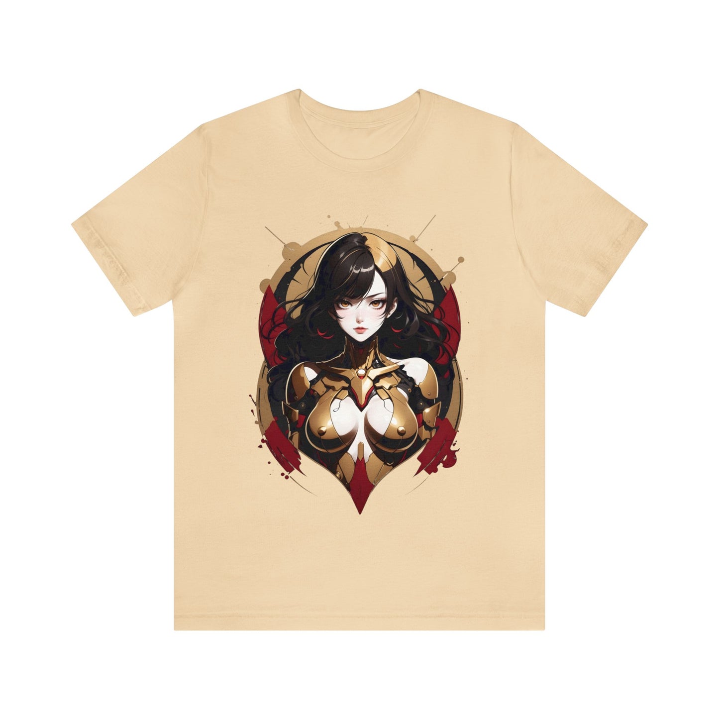 Kǎtōng Piàn - Mecha Girl Collection - Naomi - Unisex Jersey Short Sleeve Tee Printify