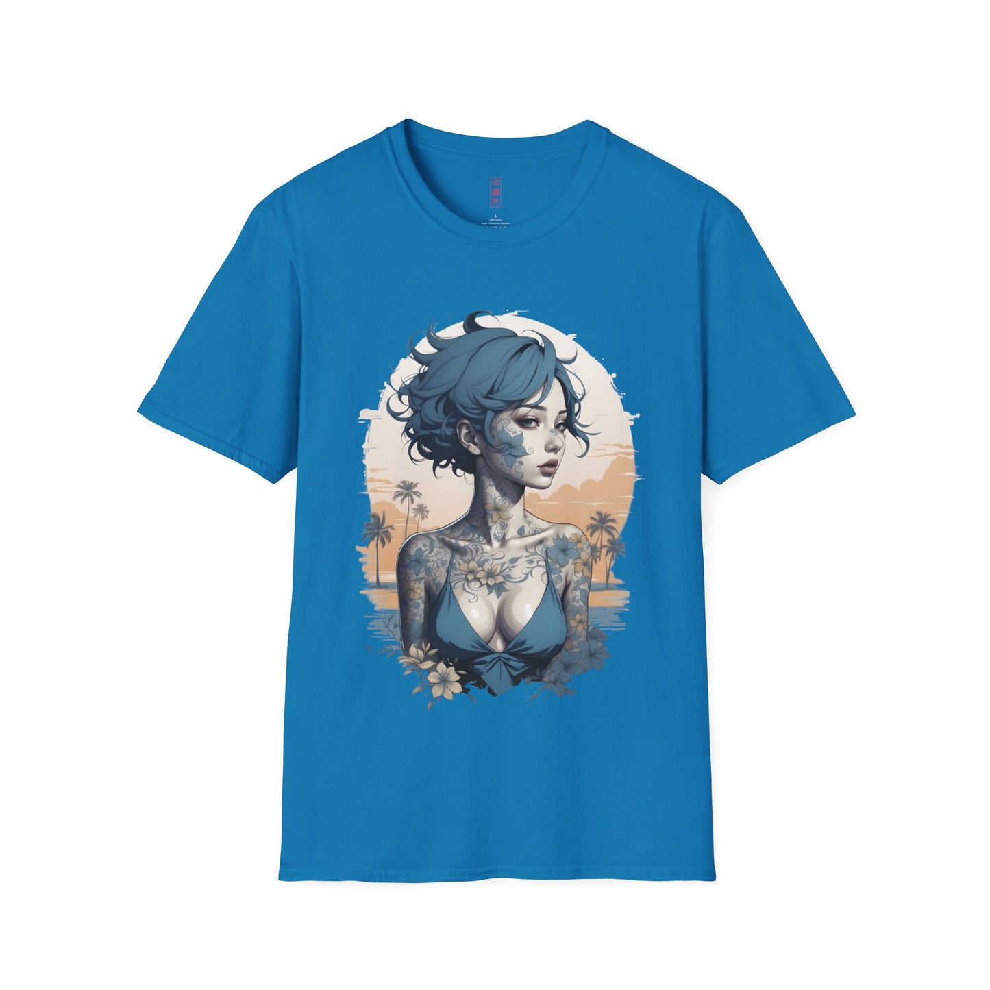 Kǎtōng Piàn - California Love Collection - 041 - Unisex Softstyle T-Shirt Printify