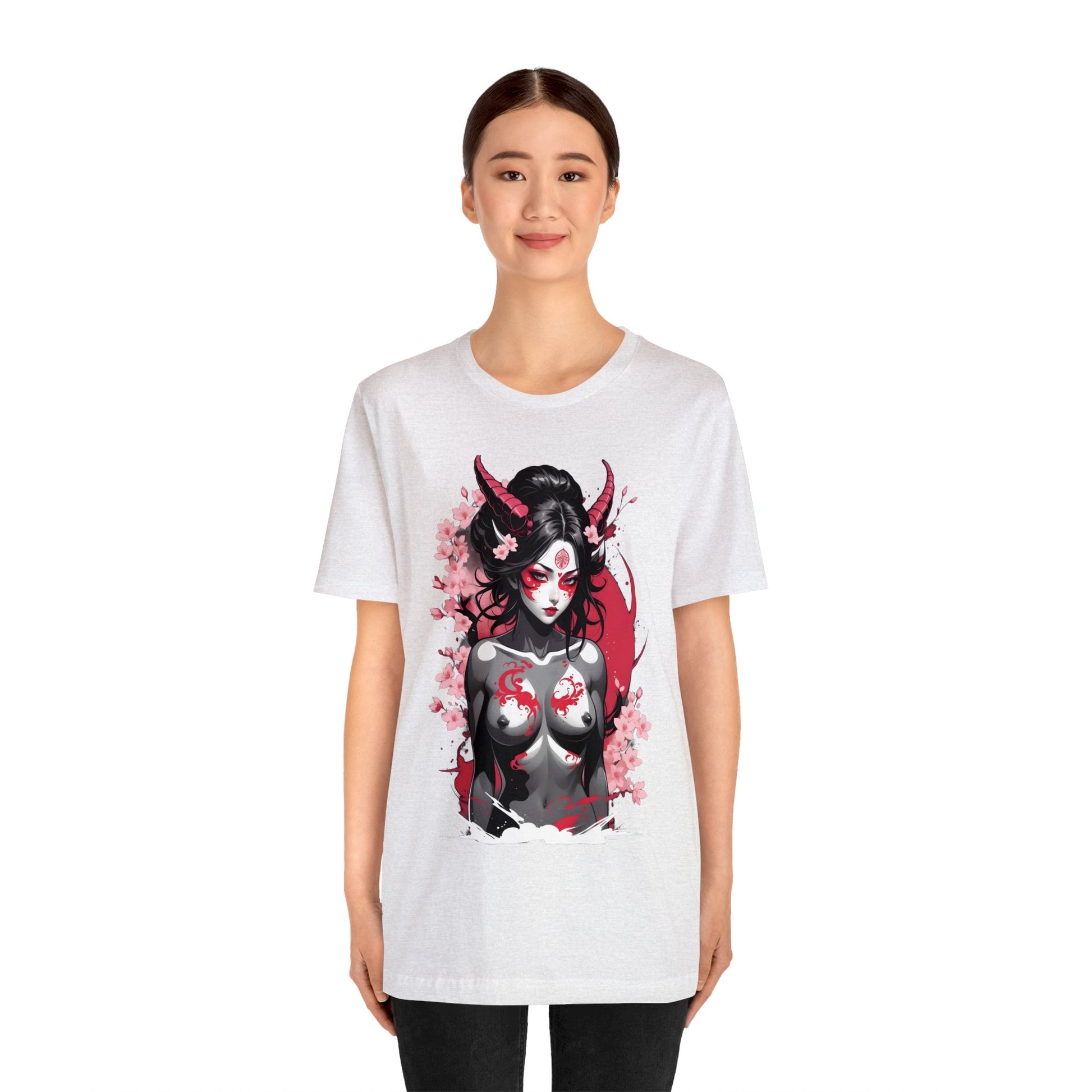 Kǎtōng Piàn - Oni Collection - Abyzou - Unisex Jersey Short Sleeve Tee Printify