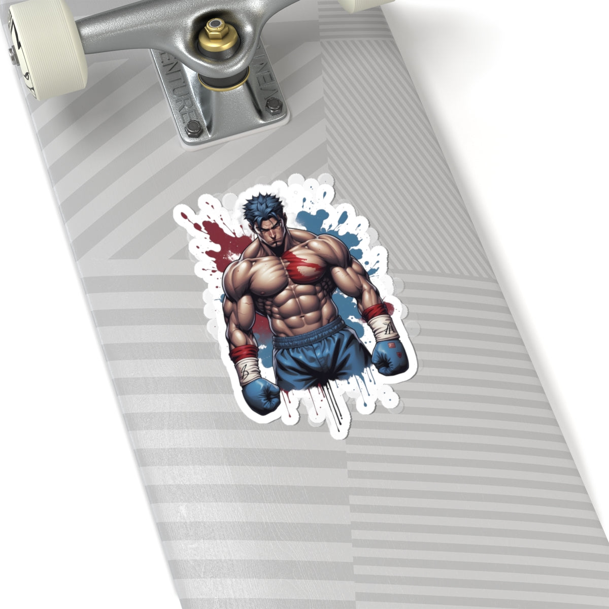 Prized Fighter Steel Tempest Sticker Printify