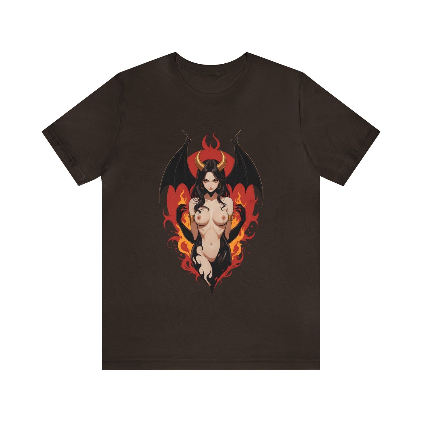 Kǎtōng Piàn - Devil Woman Collection - Devany - Unisex Jersey Short Sleeve Tee Printify