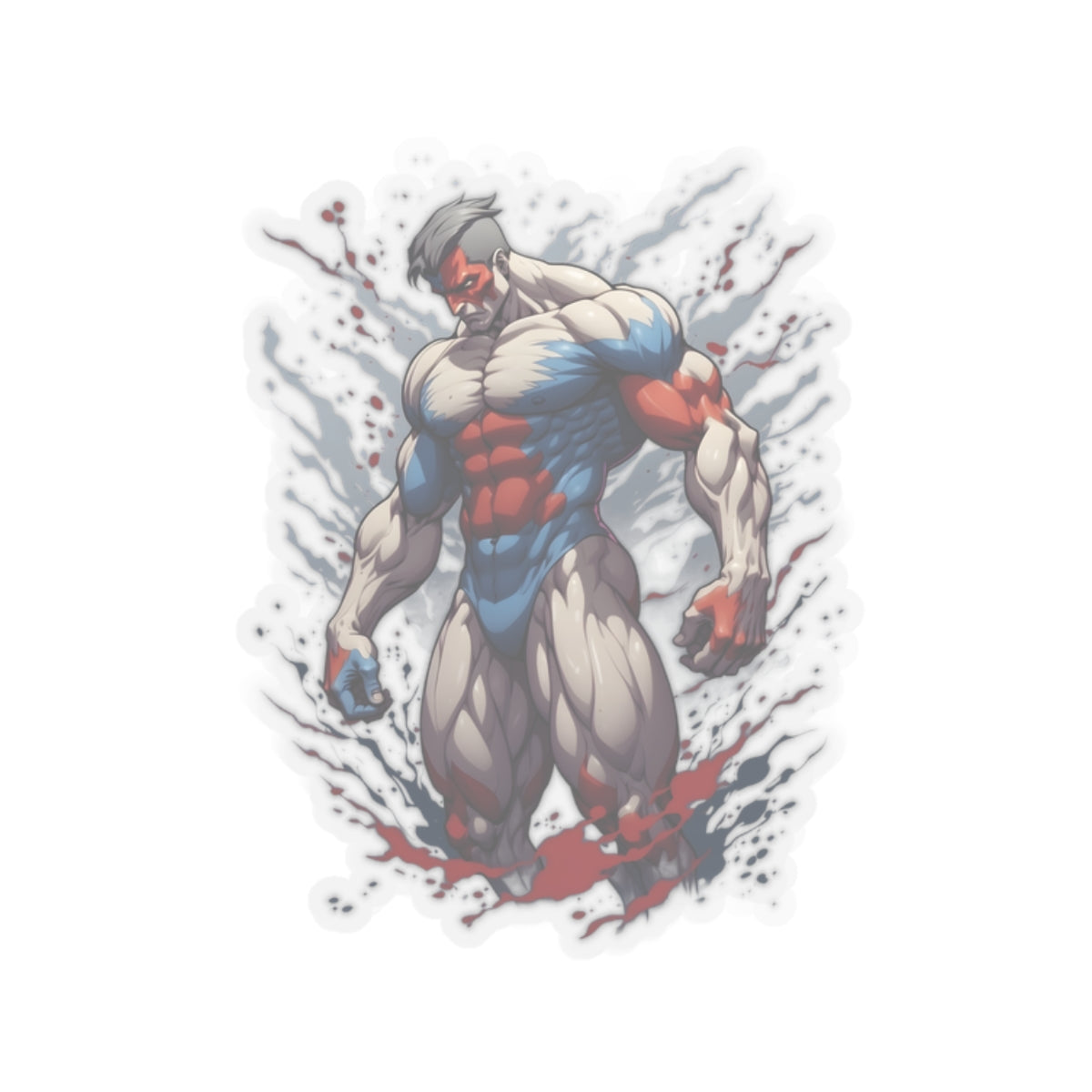 Prized Fighter Shadow Lynx Sticker Printify