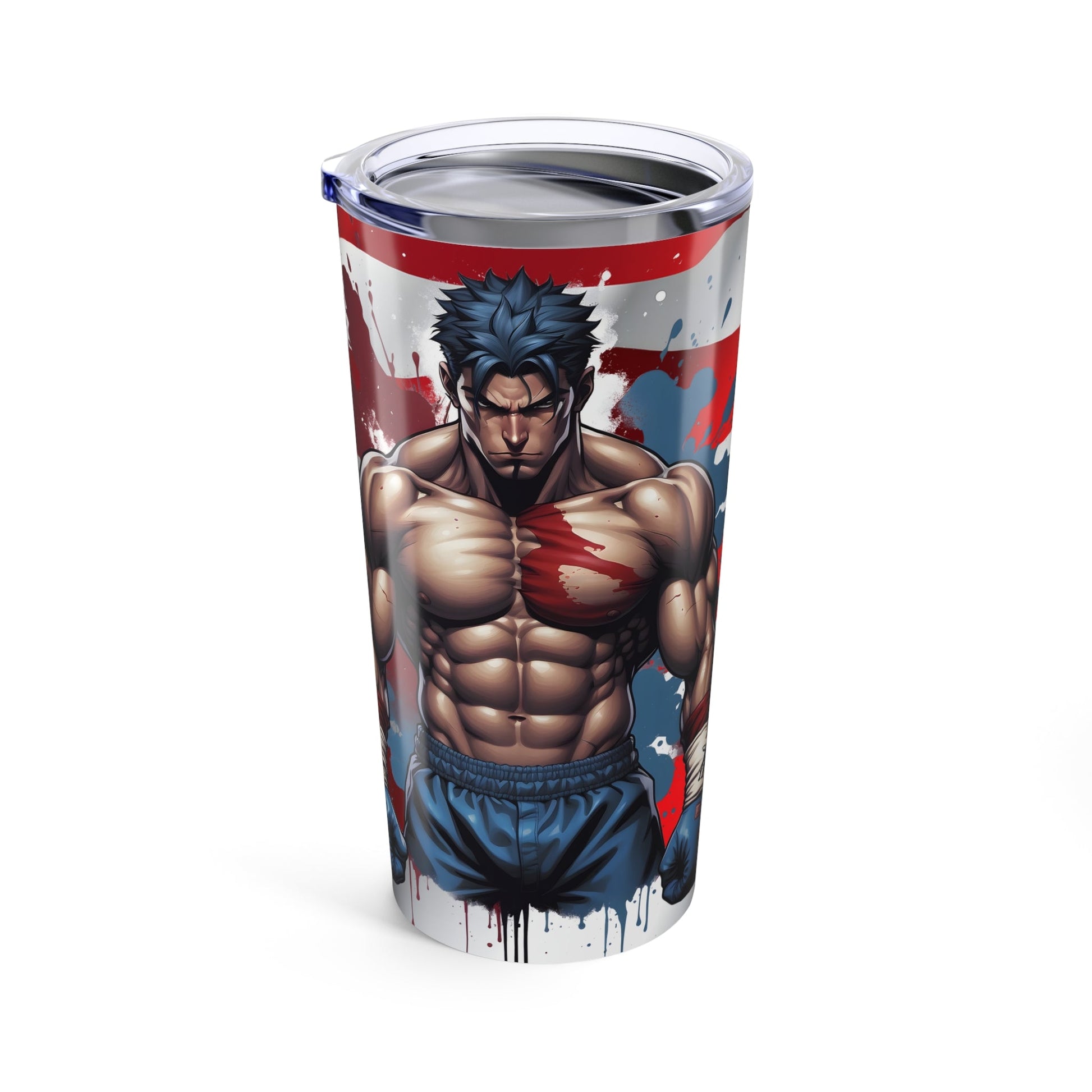 Prized Fighter Steel Tempest Tumbler 20oz Printify