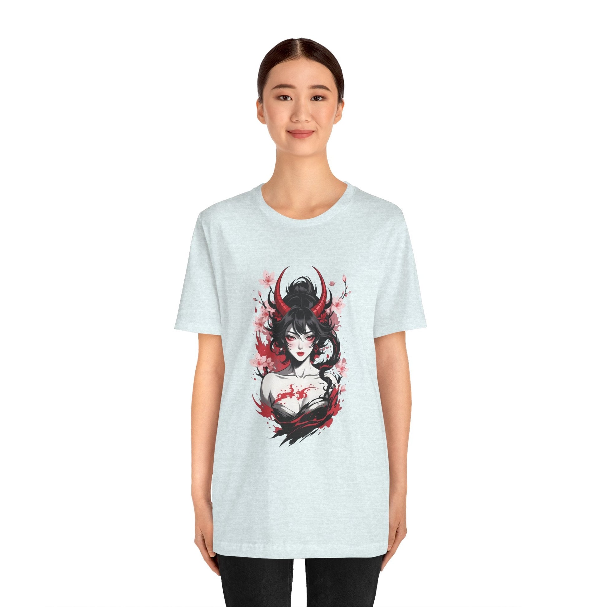 Kǎtōng Piàn - Oni Collection - Lamia - Unisex Jersey Short Sleeve Tee Printify