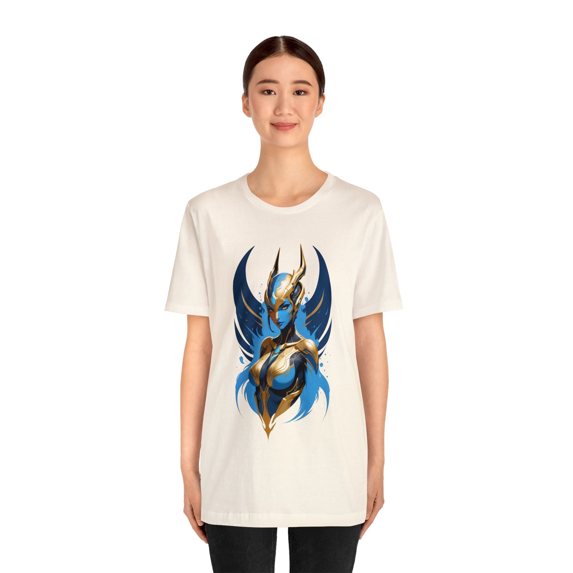 Kǎtōng Piàn - The Lotus Collection - Blythe - Unisex Jersey Short Sleeve Tee Printify