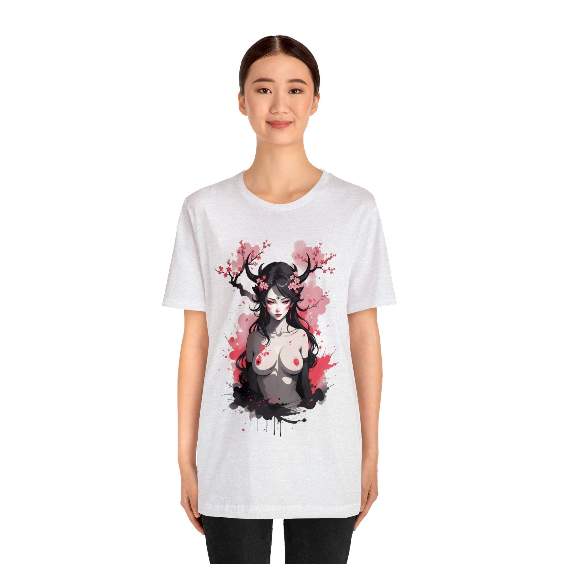 Kǎtōng Piàn - Oni Collection - Ajatar - Unisex Jersey Short Sleeve Tee Printify