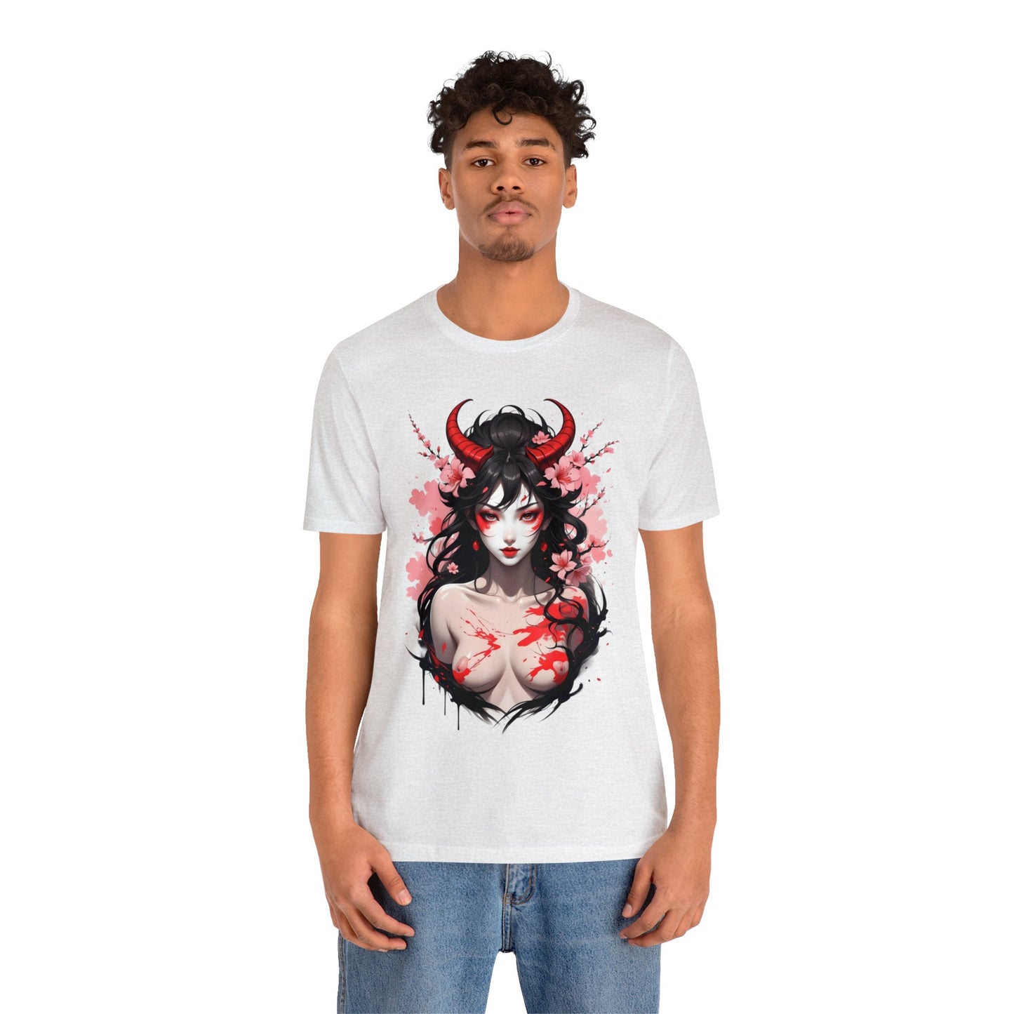 Kǎtōng Piàn - Oni Collection - Echidna - Unisex Jersey Short Sleeve Tee Printify