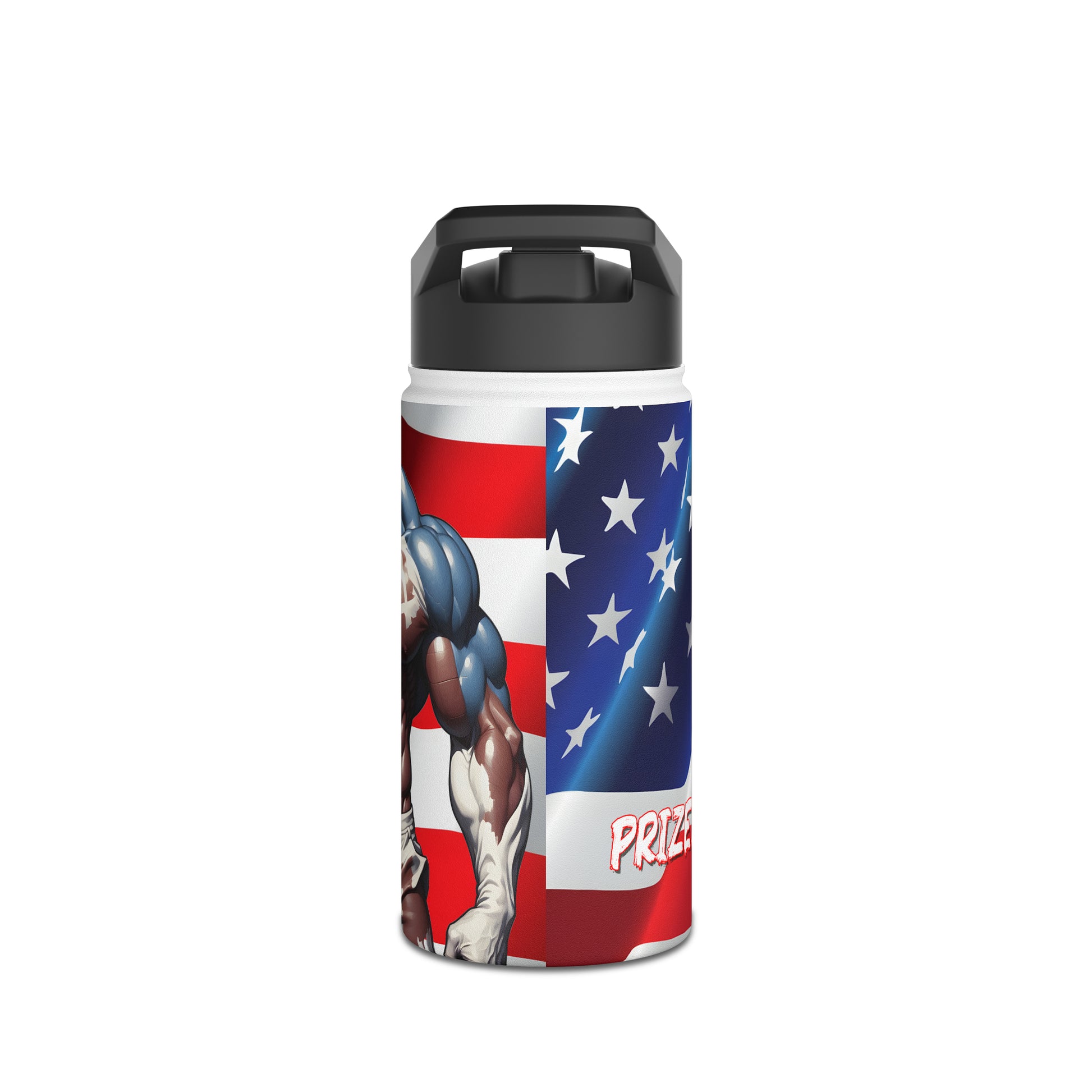 Kǎtōng Piàn - Prized Fighter Collection - America - 009 - Stainless Steel Water Bottle, Standard Lid - Verdine Daniels
