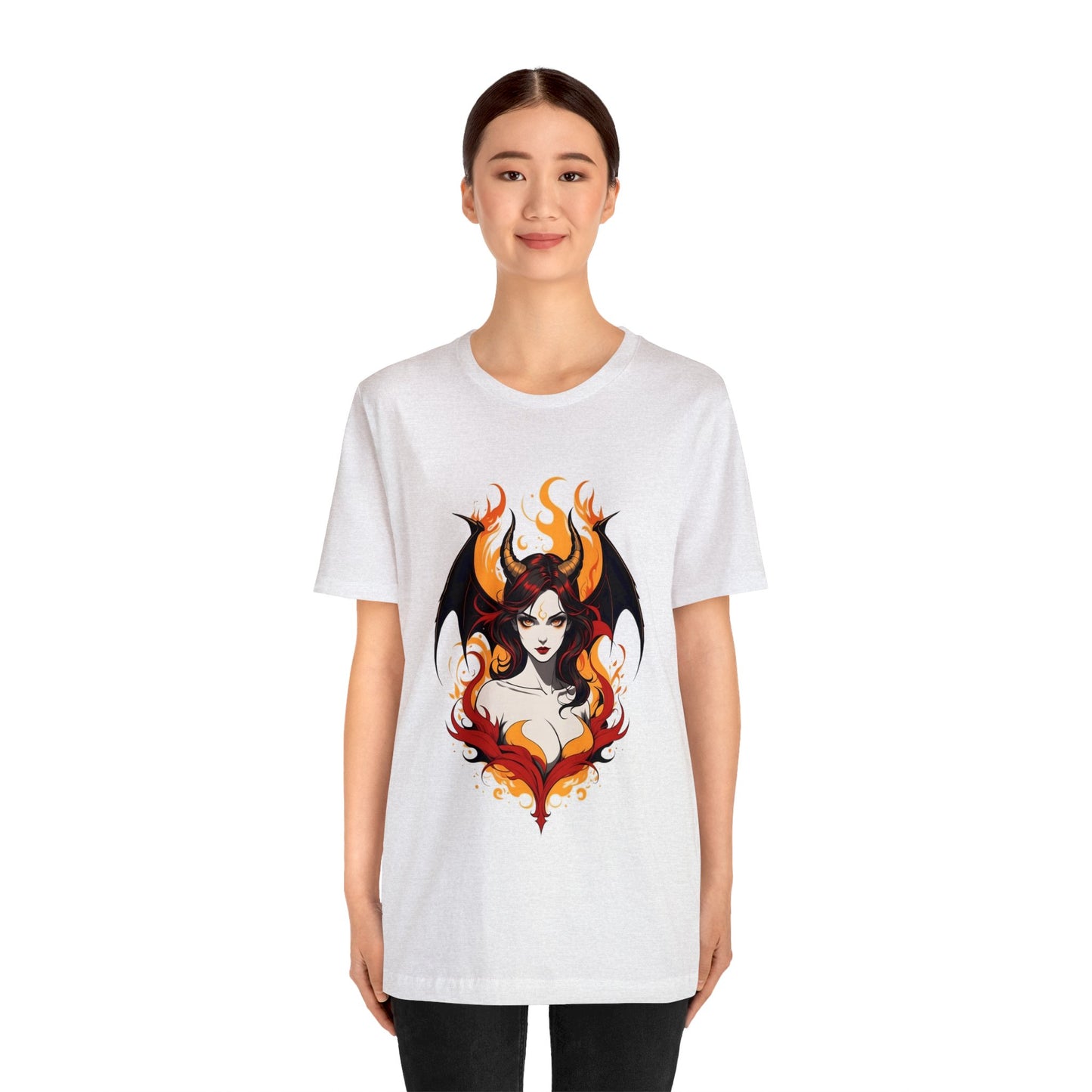 Kǎtōng Piàn - Devil Woman Collection - Circe - Unisex Jersey Short Sleeve Tee Printify