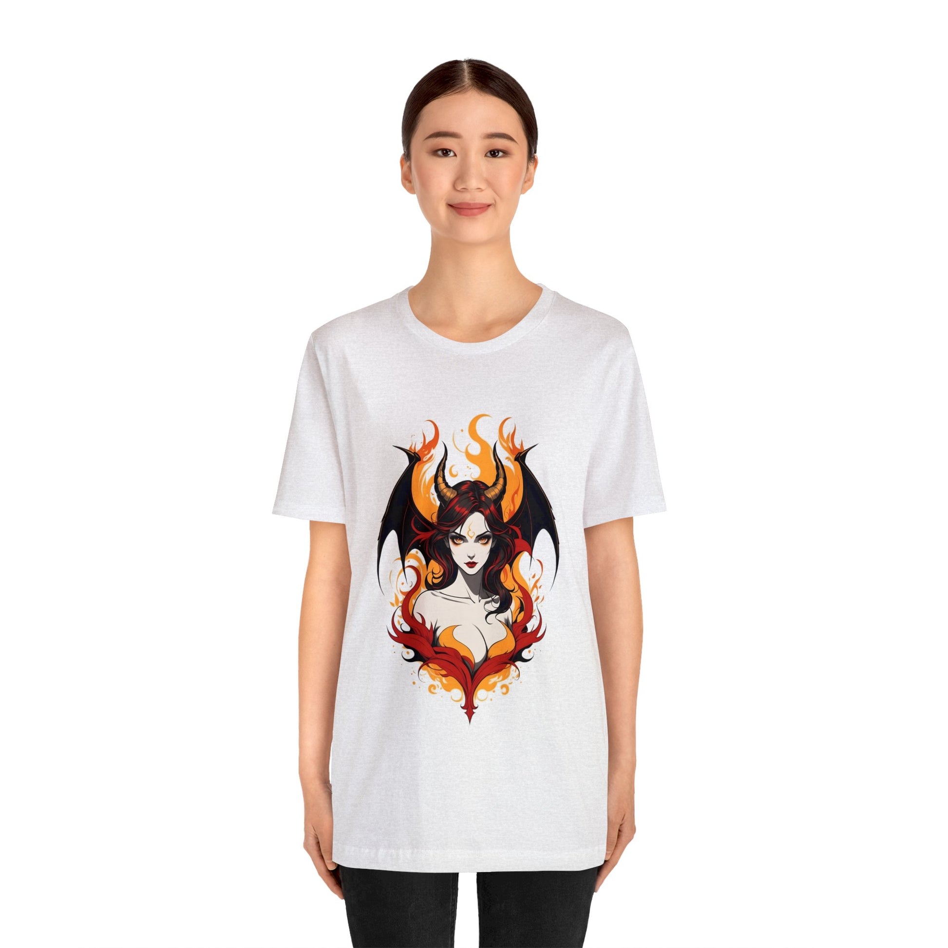 Kǎtōng Piàn - Devil Woman Collection - Circe - Unisex Jersey Short Sleeve Tee Printify