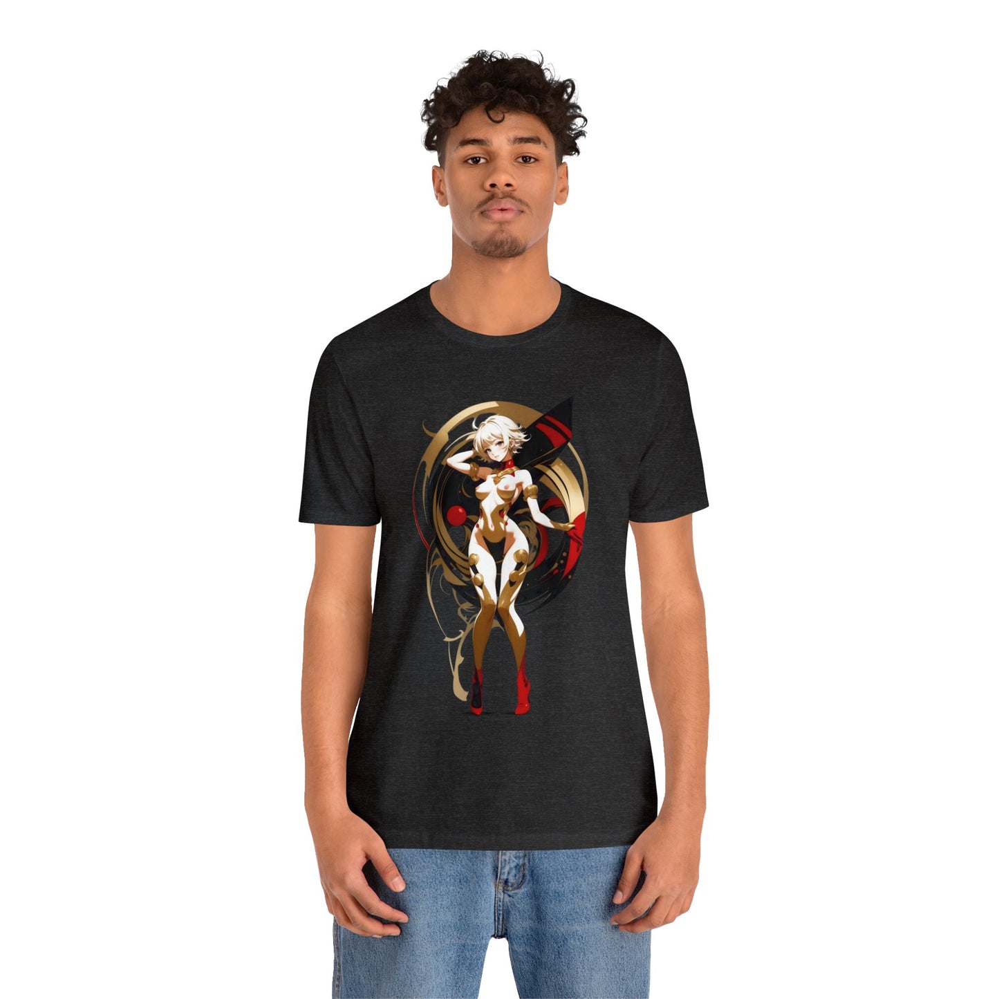 Kǎtōng Piàn - Mecha Girl Collection - Alice - Unisex Jersey Short Sleeve Tee Printify
