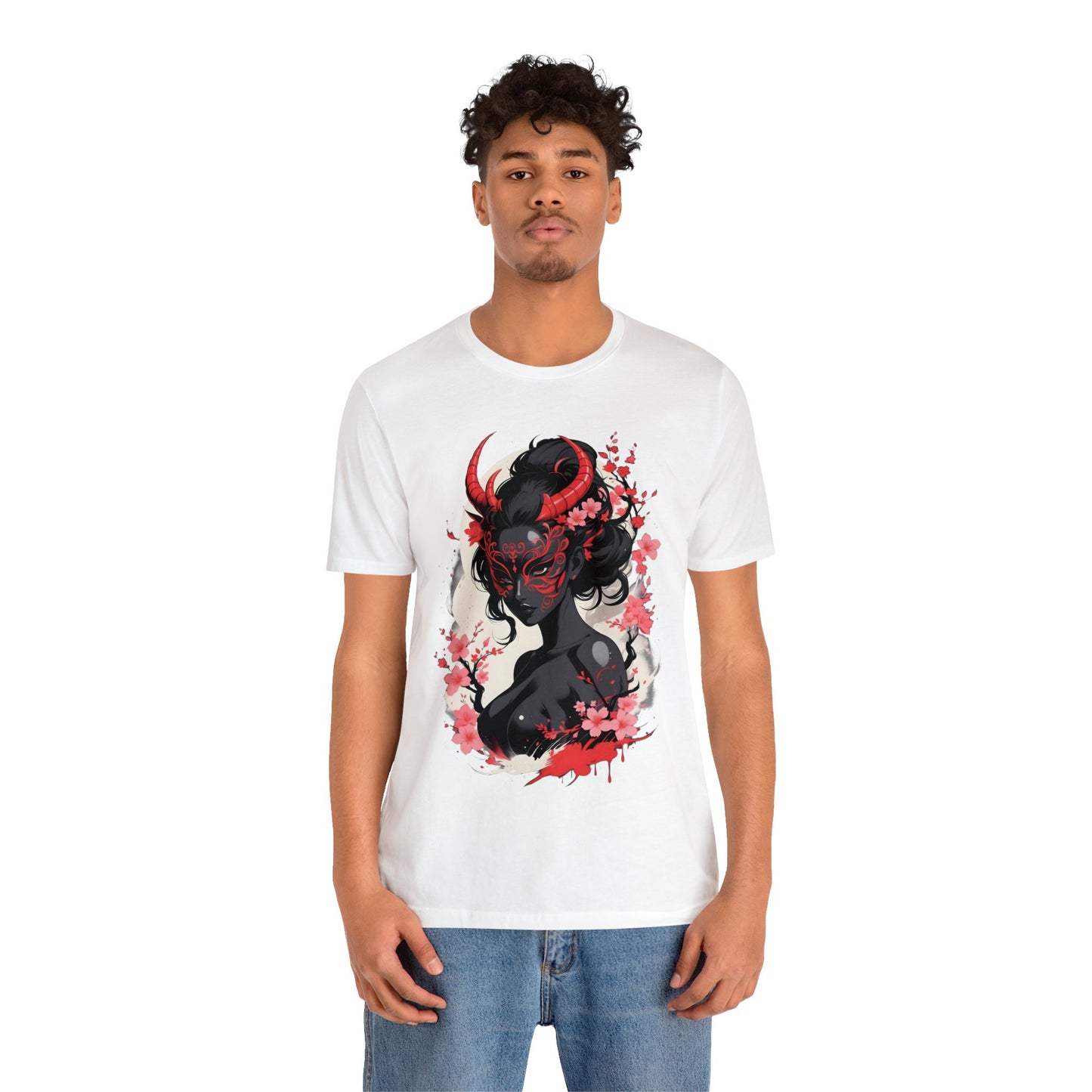 Kǎtōng Piàn - Oni Collection - Ammit - Unisex Jersey Short Sleeve Tee Printify