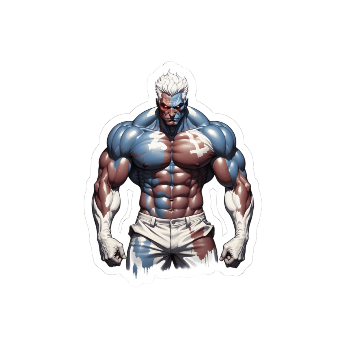 Prized Fighter Titan Ember Sticker Printify