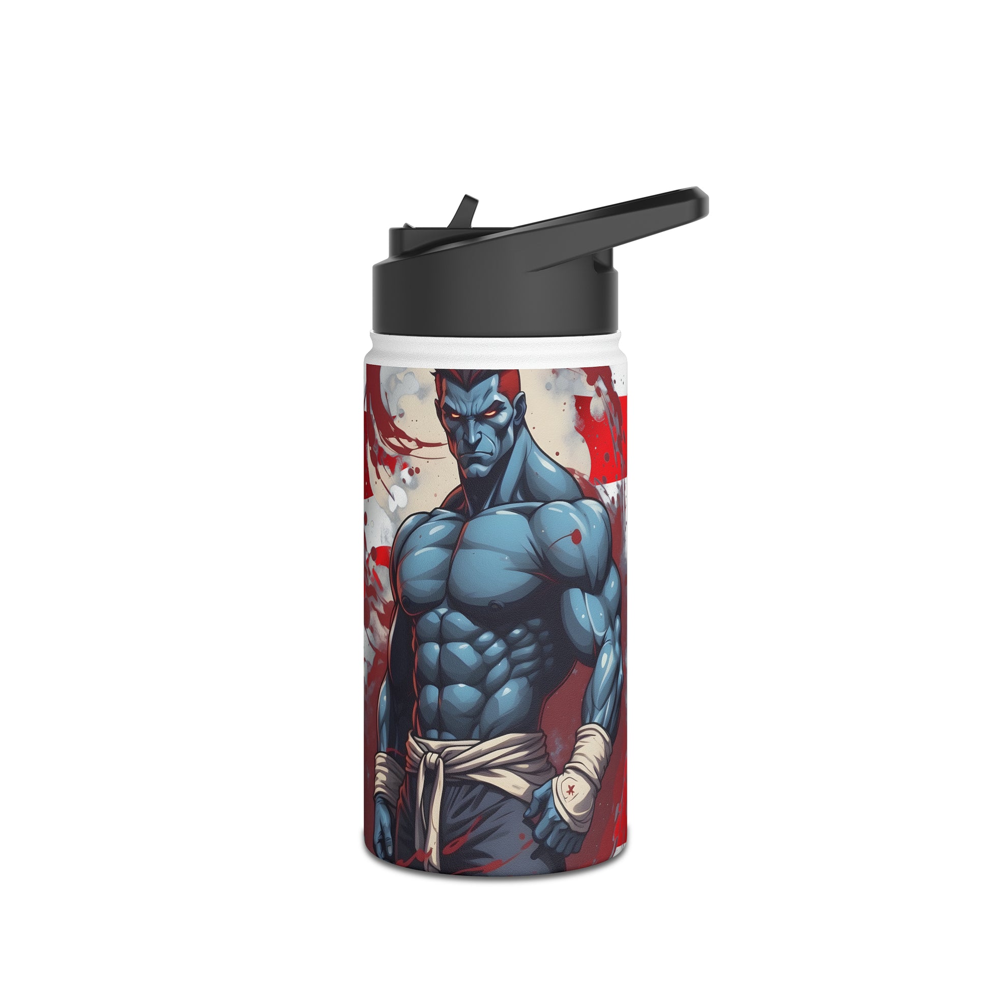 Kǎtōng Piàn - Prized Fighter Collection - America - 010 - Stainless Steel Water Bottle, Standard Lid - Verdine Daniels