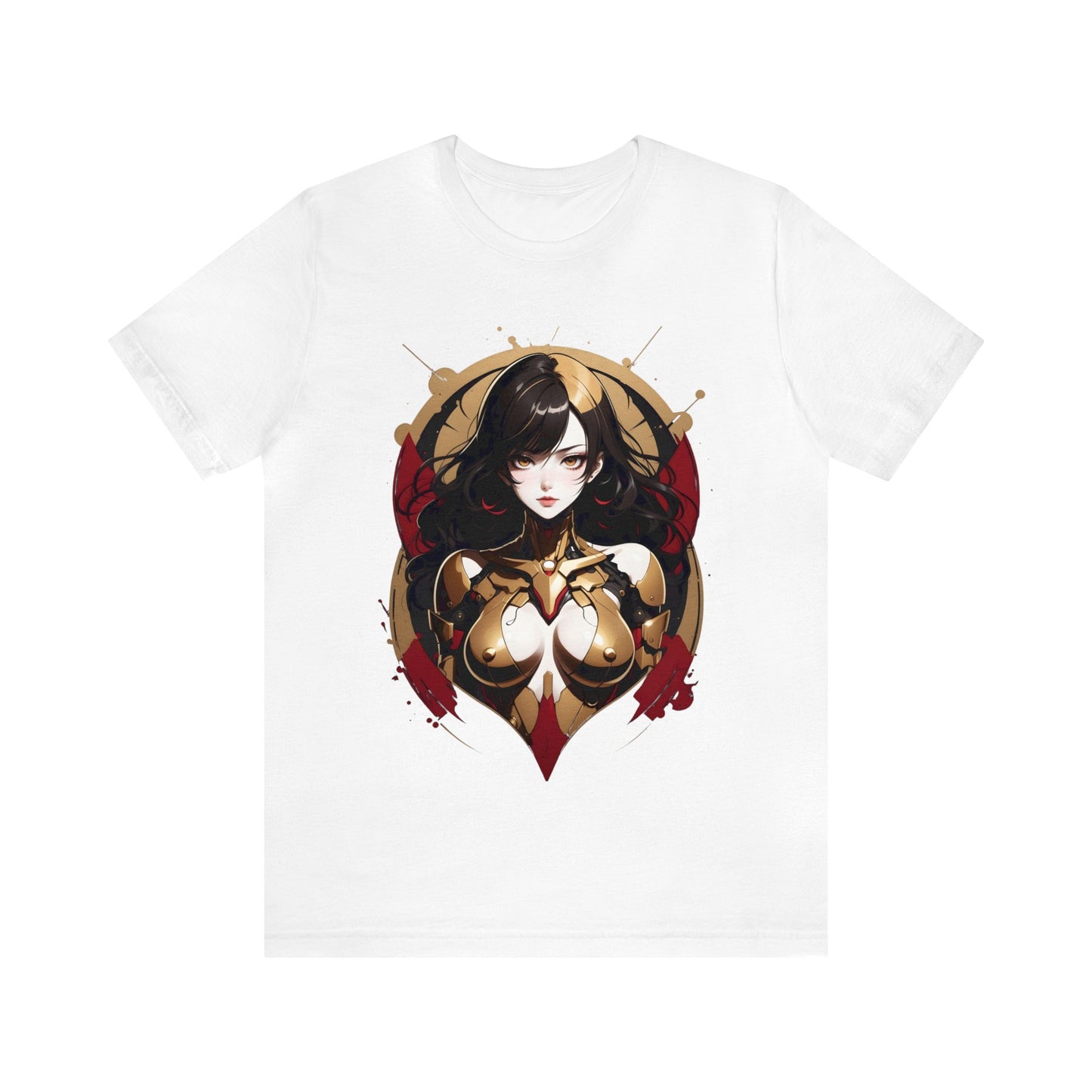 Kǎtōng Piàn - Mecha Girl Collection - Naomi - Unisex Jersey Short Sleeve Tee Printify