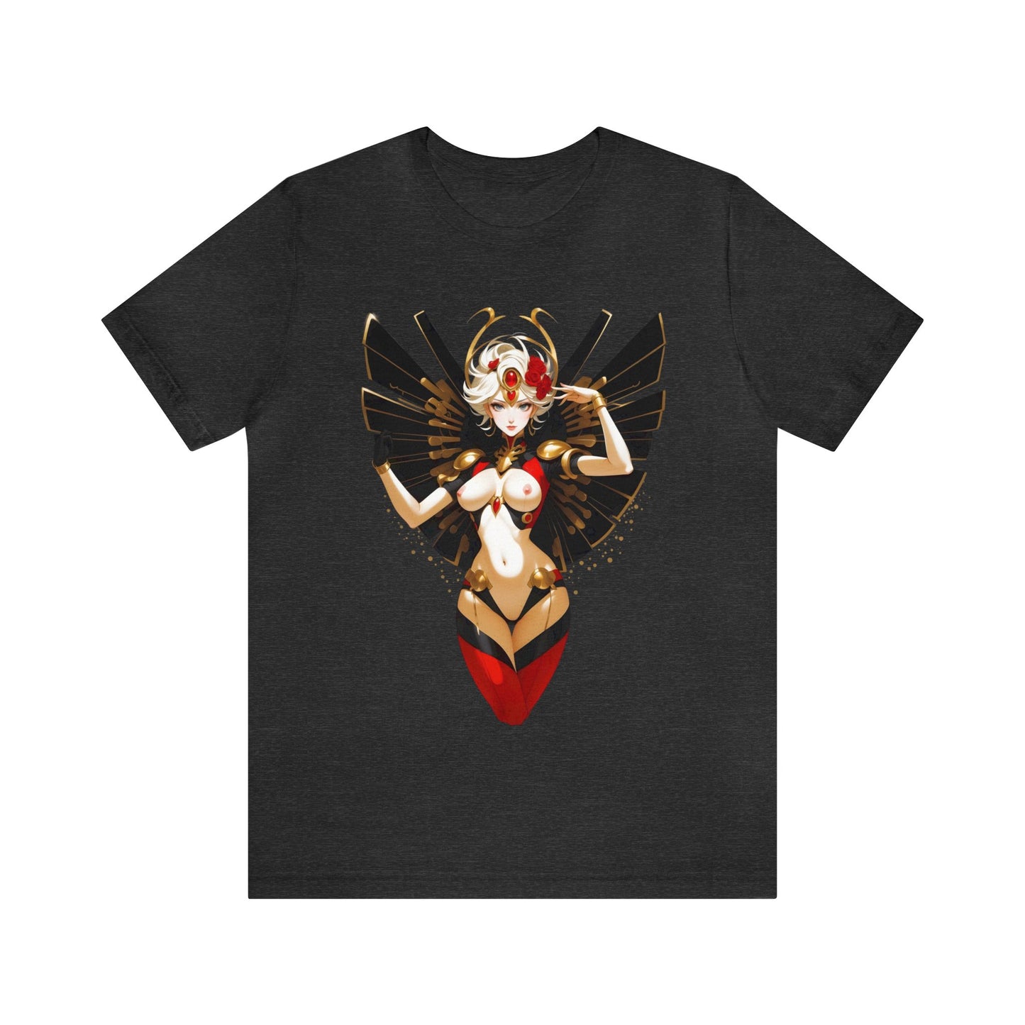 Kǎtōng Piàn - Mecha Girl Collection - Riley - Unisex Jersey Short Sleeve Tee Printify