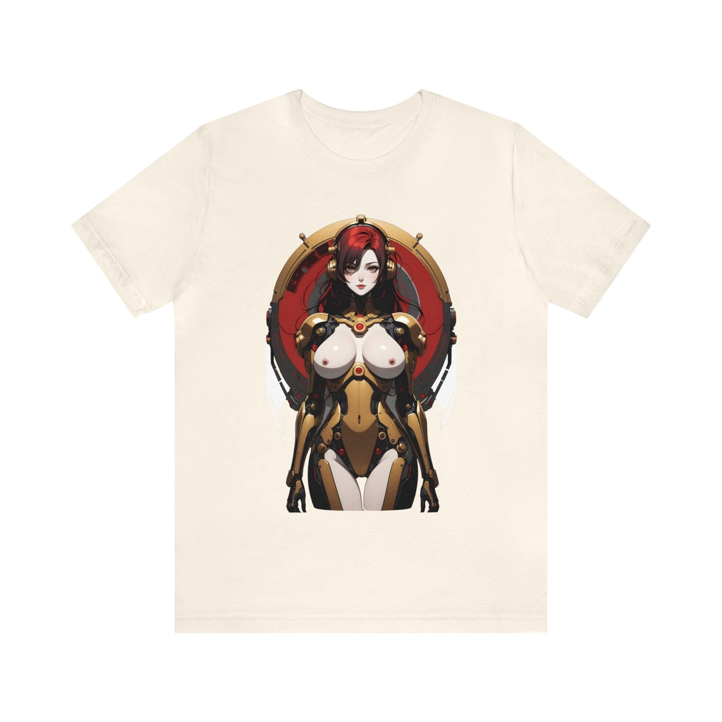 Kǎtōng Piàn - Mecha Girl Collection - Eliana - Unisex Jersey Short Sleeve Tee Printify