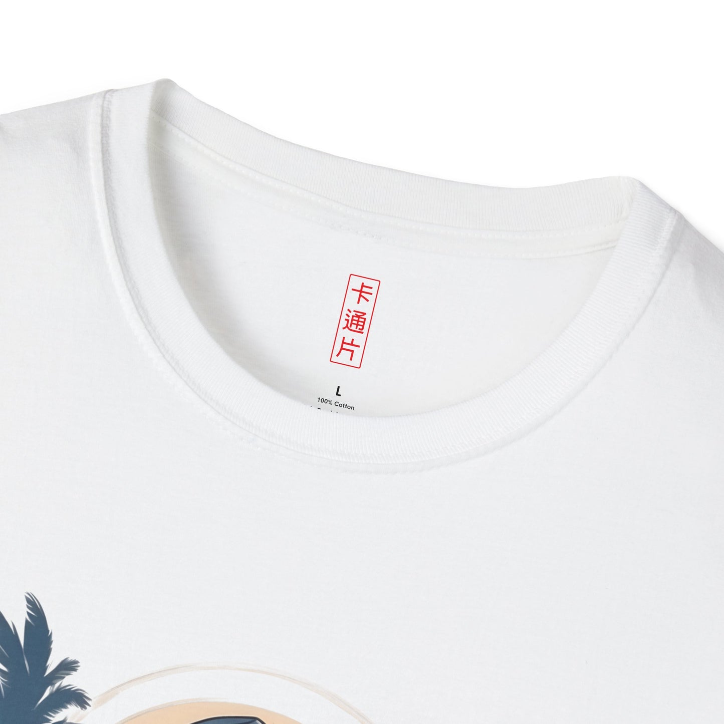 Kǎtōng Piàn - California Love Collection - 005 - Unisex Softstyle T-Shirt Printify