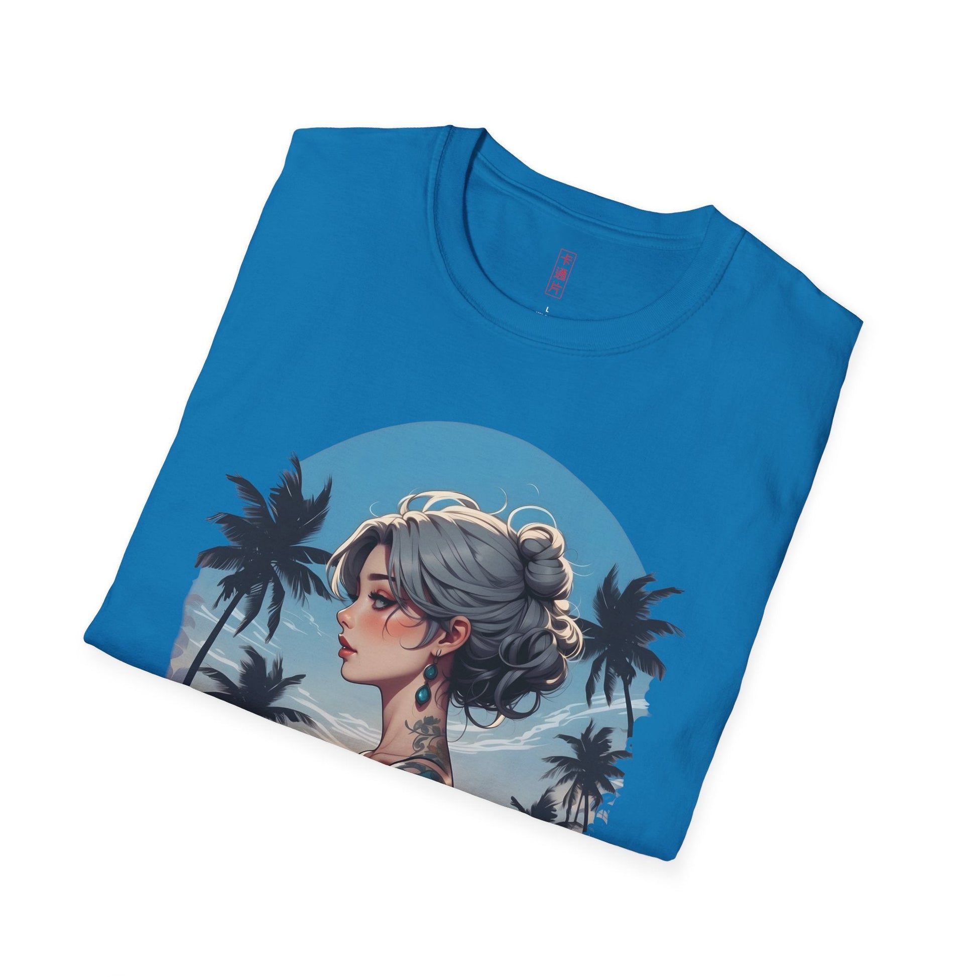 Azura Splash Unisex Softstyle T-Shirt California Love Printify