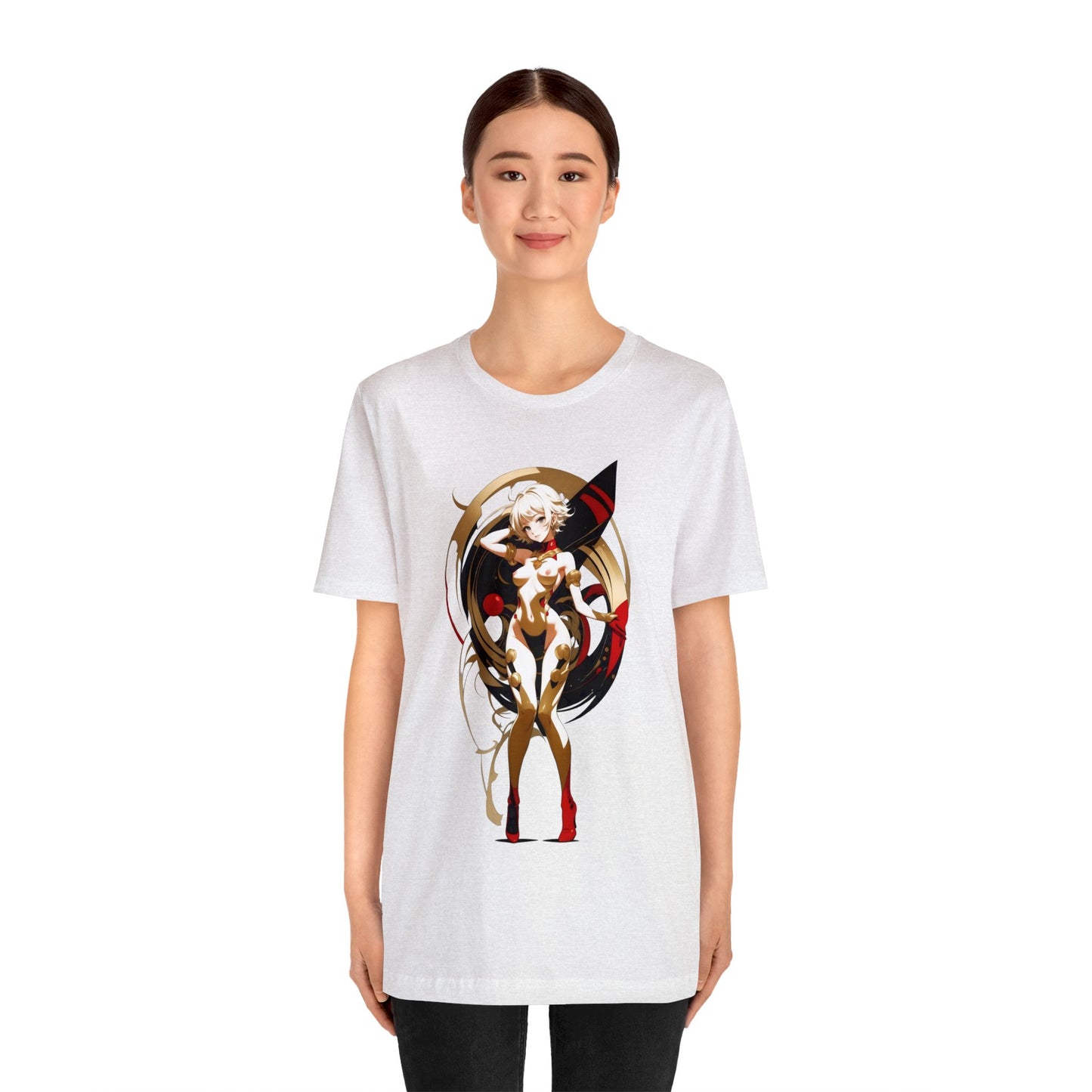 Kǎtōng Piàn - Mecha Girl Collection - Alice - Unisex Jersey Short Sleeve Tee Printify