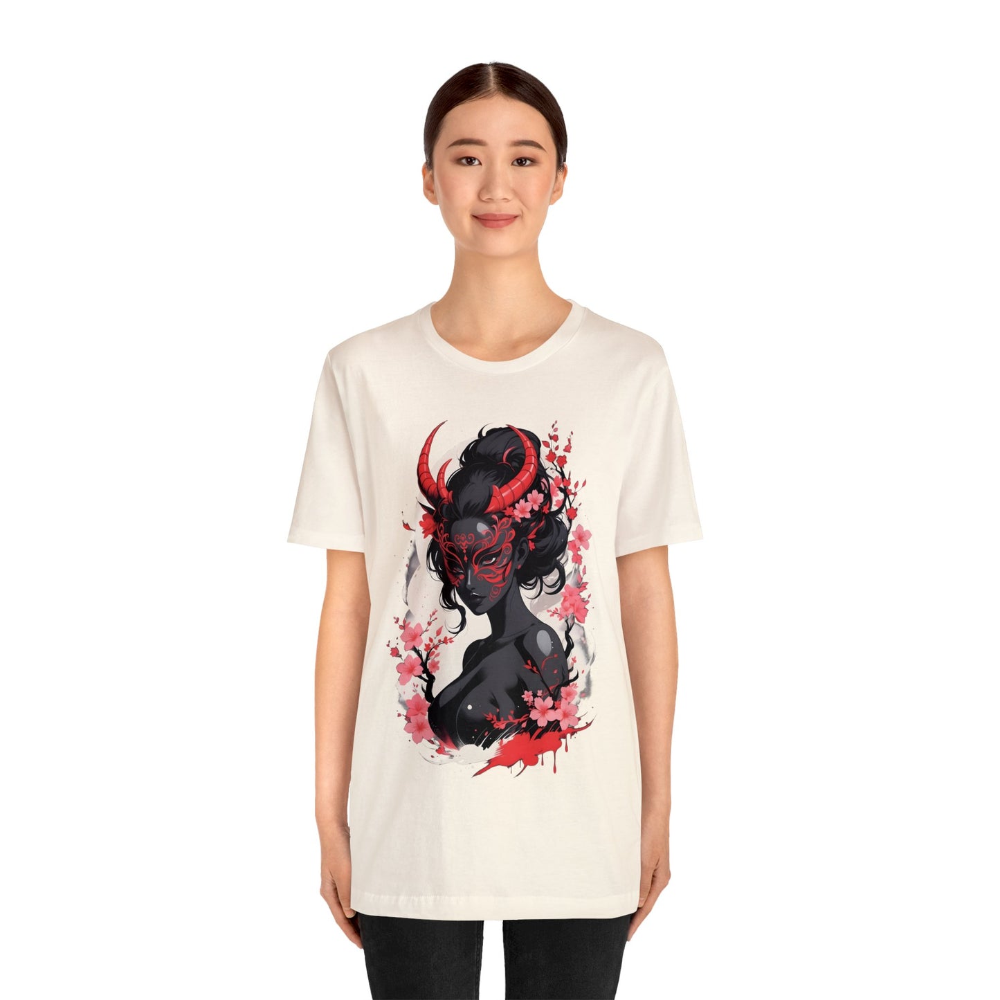 Kǎtōng Piàn - Oni Collection - Ammit - Unisex Jersey Short Sleeve Tee Printify