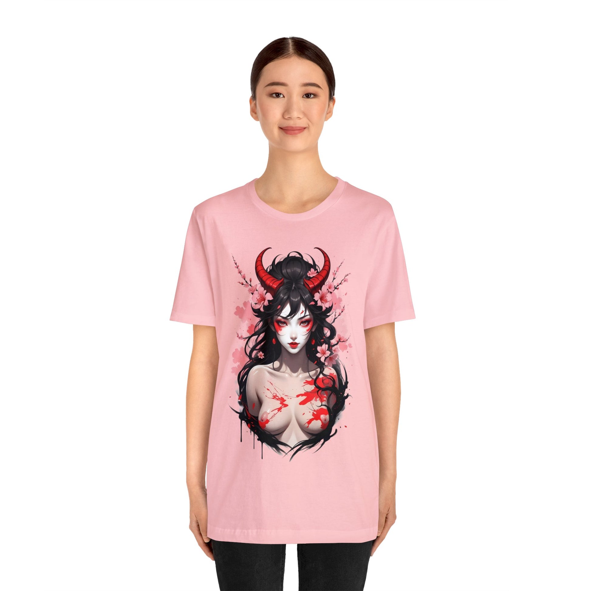 Kǎtōng Piàn - Oni Collection - Echidna - Unisex Jersey Short Sleeve Tee Printify