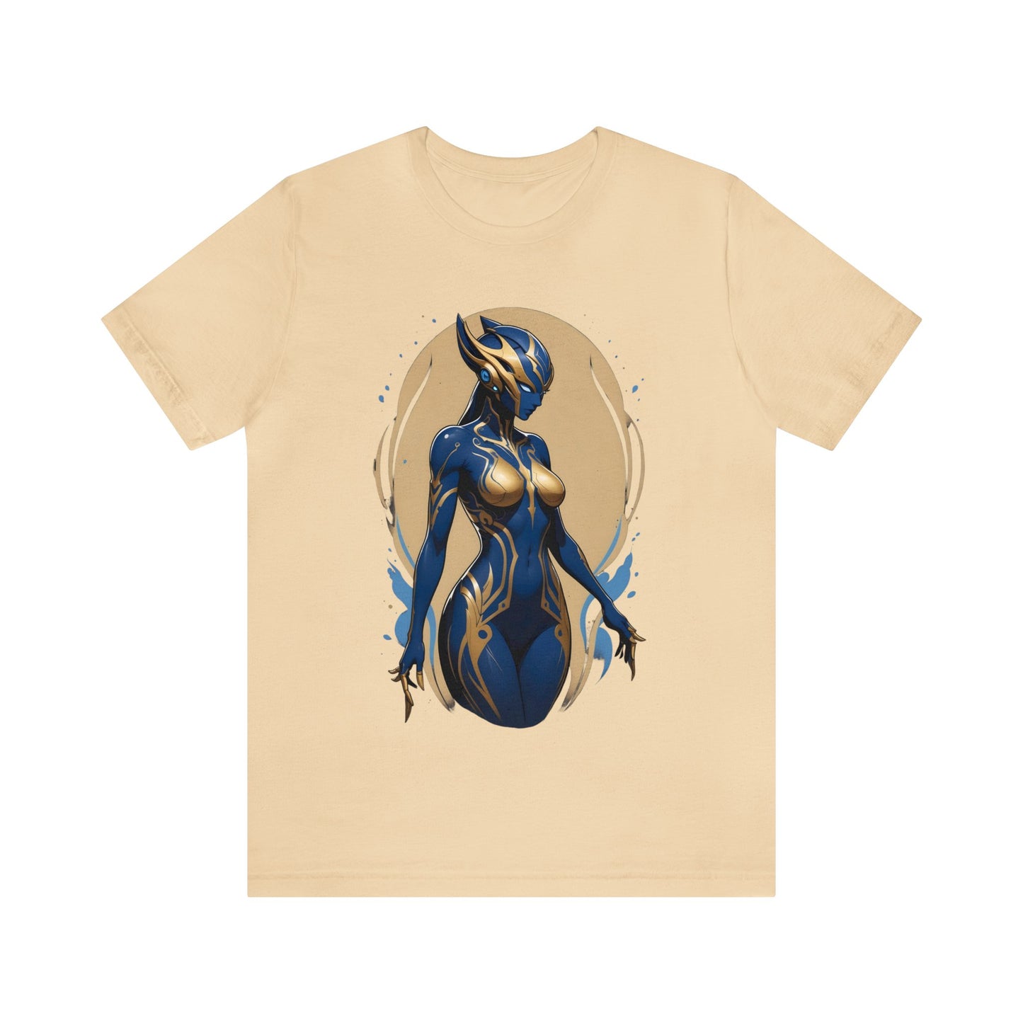 Kǎtōng Piàn - The Lotus Collection - Guinevere - Unisex Jersey Short Sleeve Tee Printify