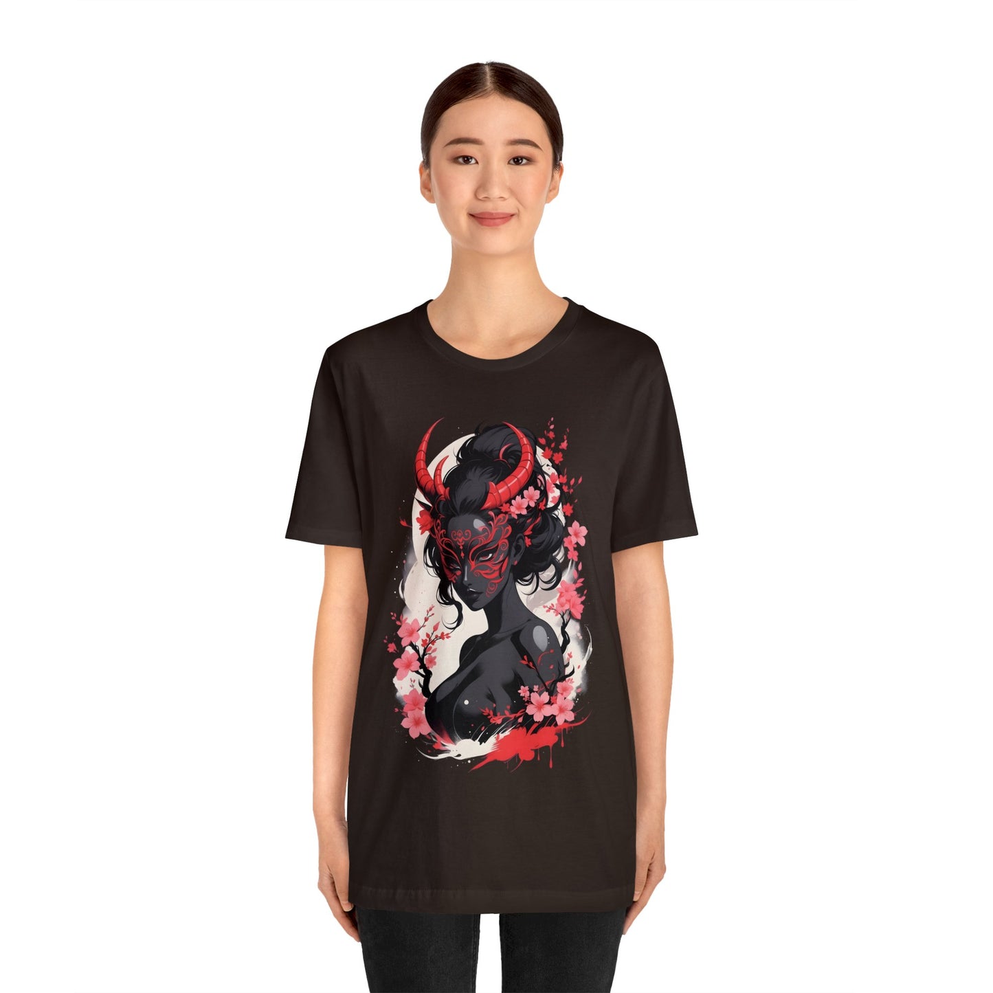 Kǎtōng Piàn - Oni Collection - Ammit - Unisex Jersey Short Sleeve Tee Printify