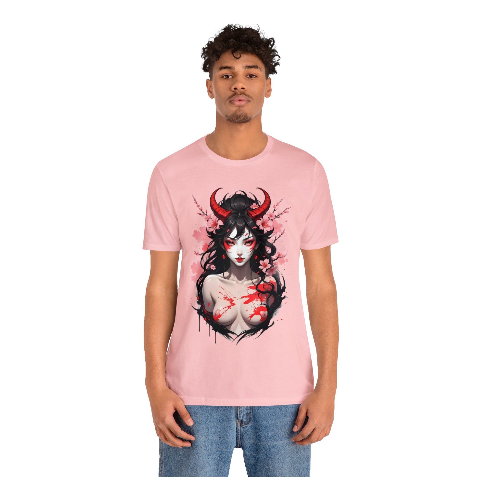 Kǎtōng Piàn - Oni Collection - Echidna - Unisex Jersey Short Sleeve Tee Printify