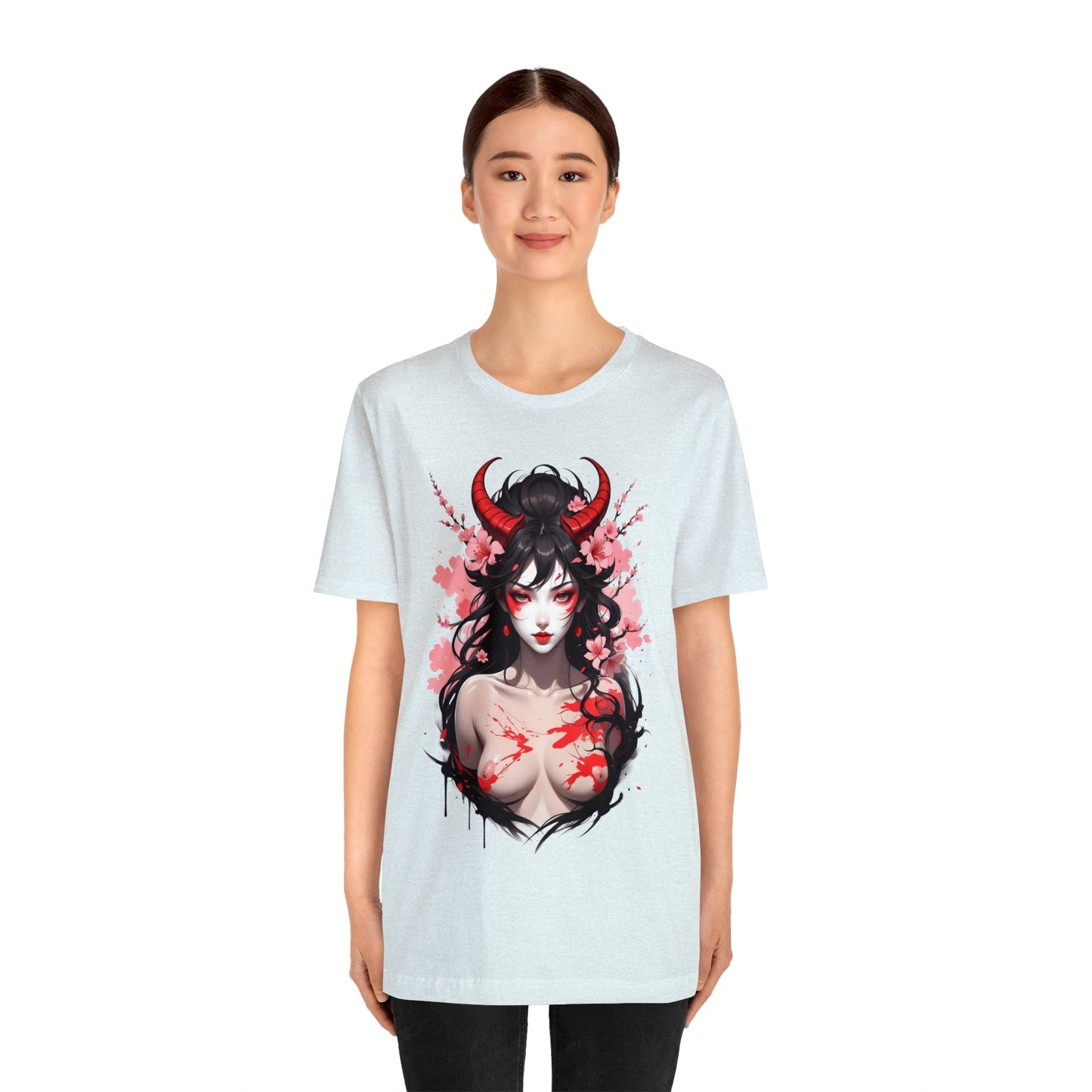 Kǎtōng Piàn - Oni Collection - Echidna - Unisex Jersey Short Sleeve Tee Printify