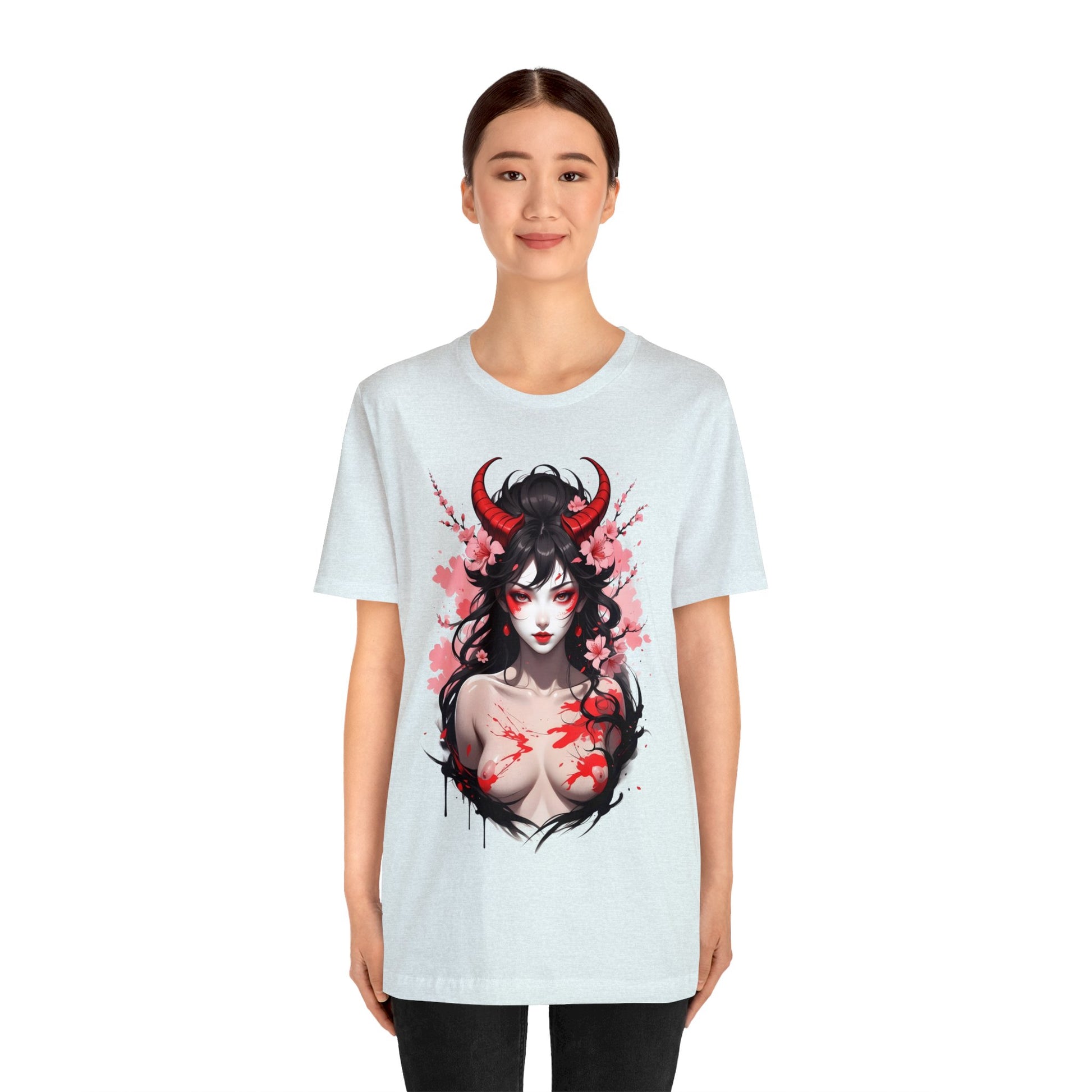 Kǎtōng Piàn - Oni Collection - Echidna - Unisex Jersey Short Sleeve Tee Printify
