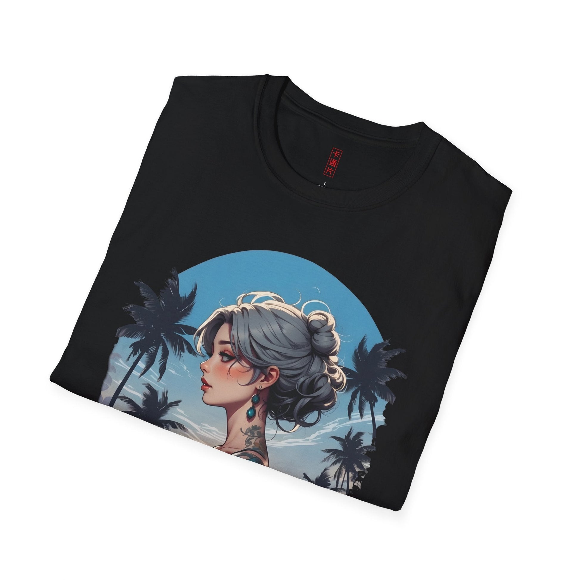 Azura Splash Unisex Softstyle T-Shirt California Surf Printify