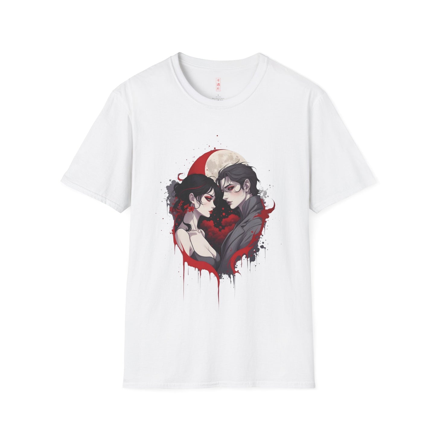 Kǎtōng Piàn - Vampires Collection - 004 - Unisex Softstyle T-Shirt Printify